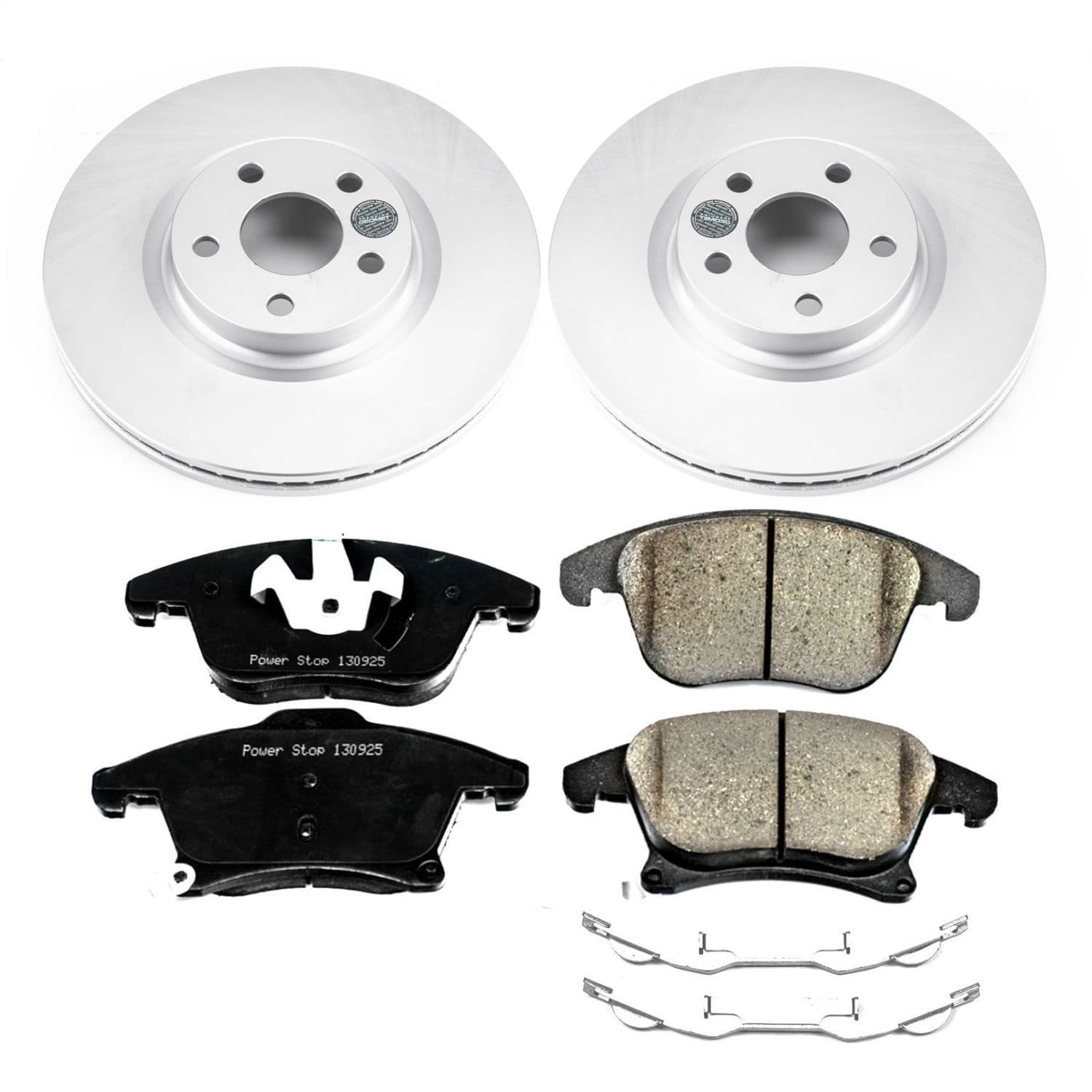 Power Stop - CRK7885 - Front - Disc Brake Pad and Rotor Kit image 1