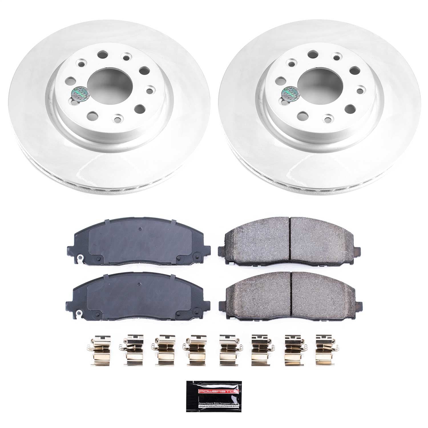 Power Stop - CRK7941 - Front - Disc Brake Pad and Rotor Kit image 1