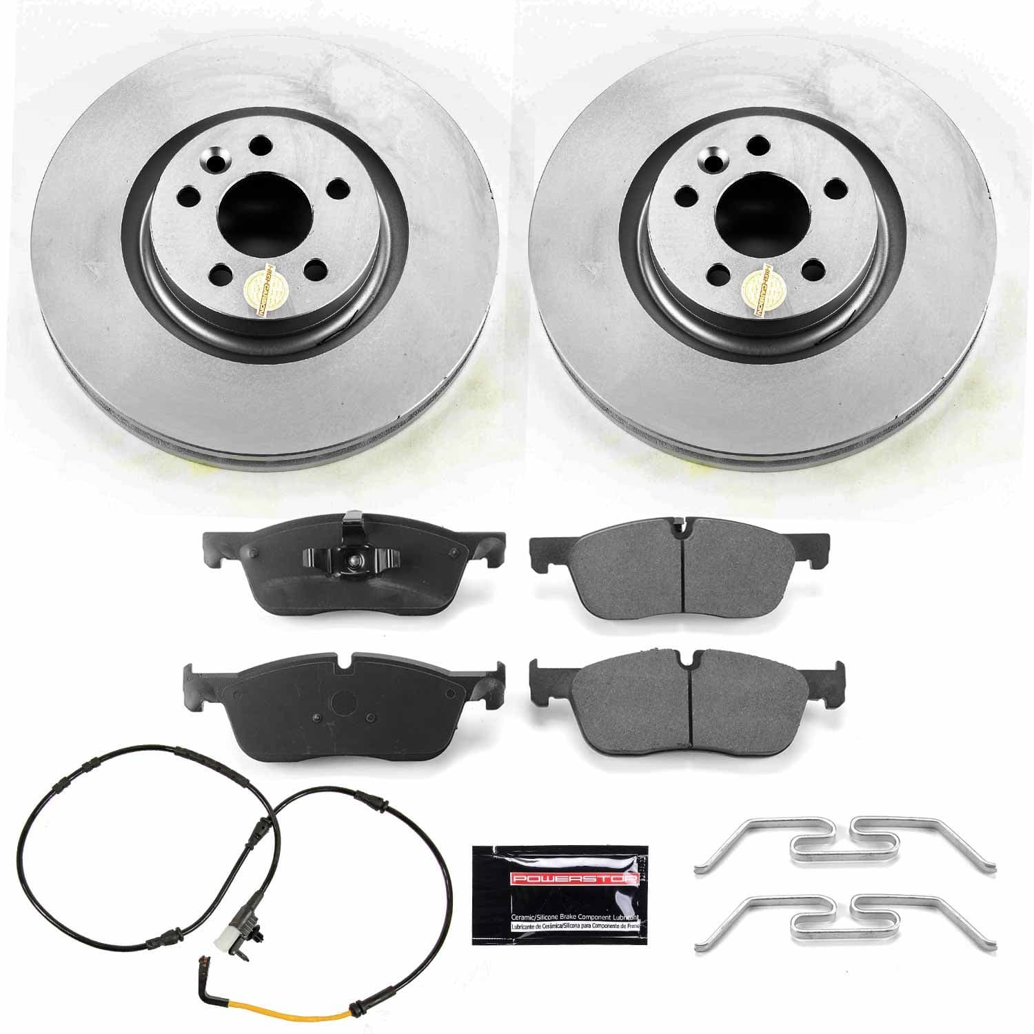 Power Stop - CRK8107 - Front - Disc Brake Pad and Rotor Kit image 1