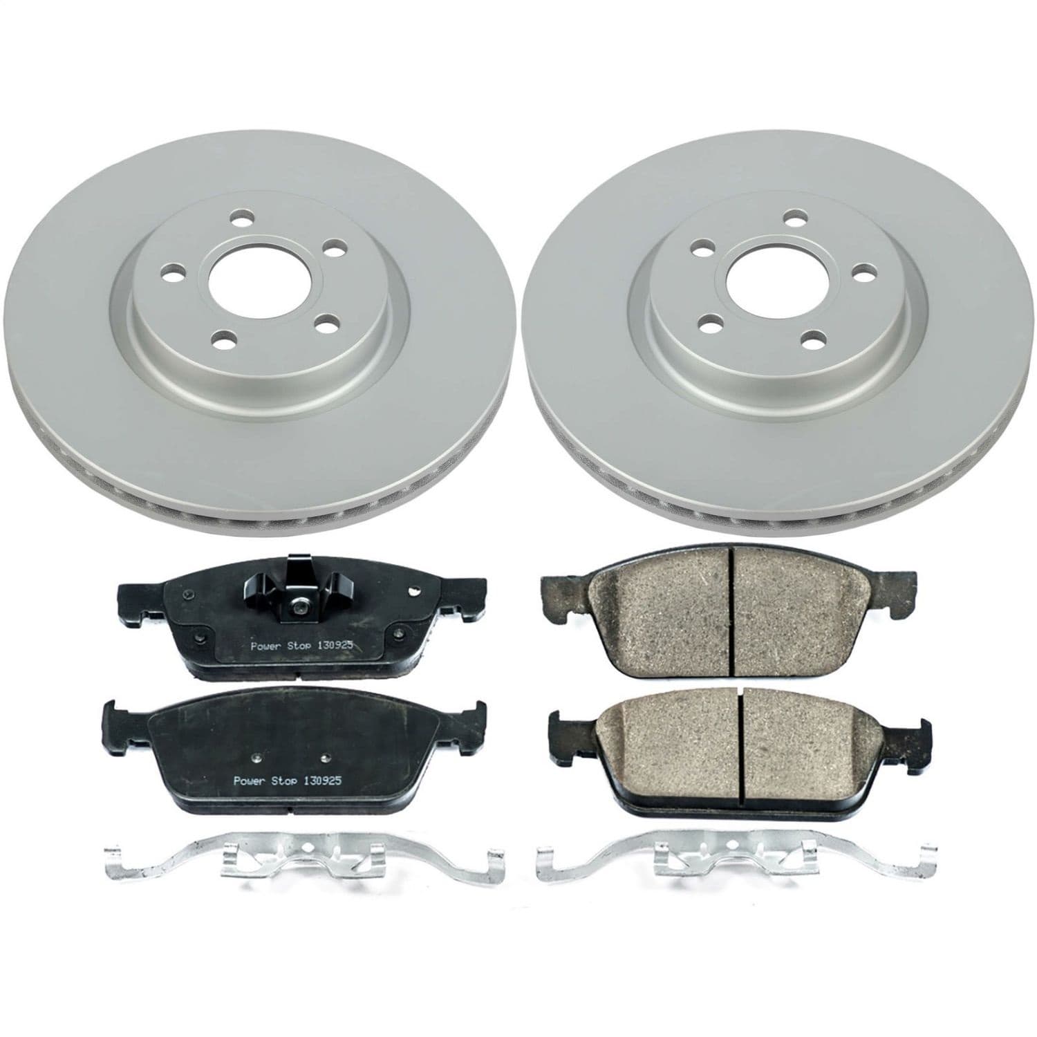 Power Stop - CRK8175 - Front - Disc Brake Pad and Rotor Kit image 1