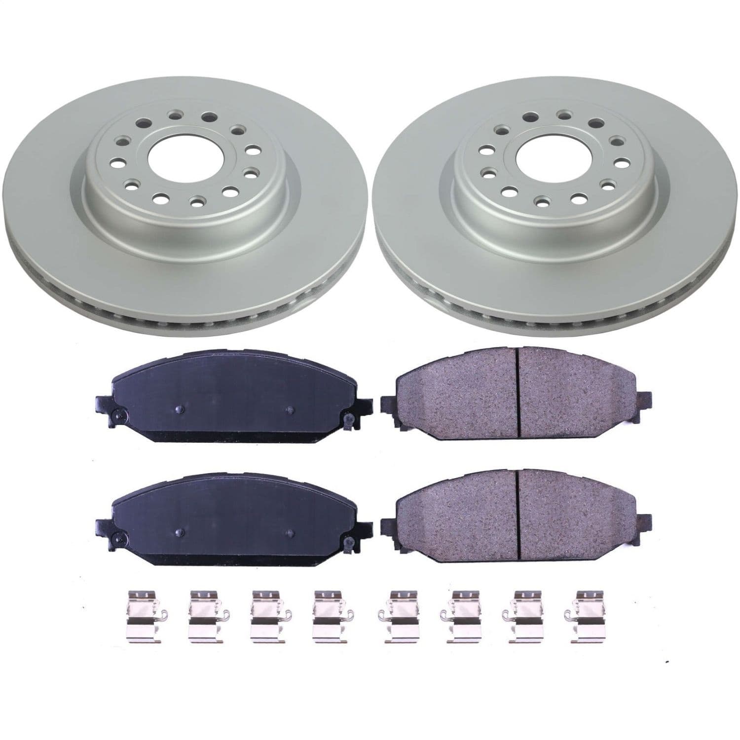 Power Stop - CRK8183 - Front - Disc Brake Pad and Rotor Kit image 1
