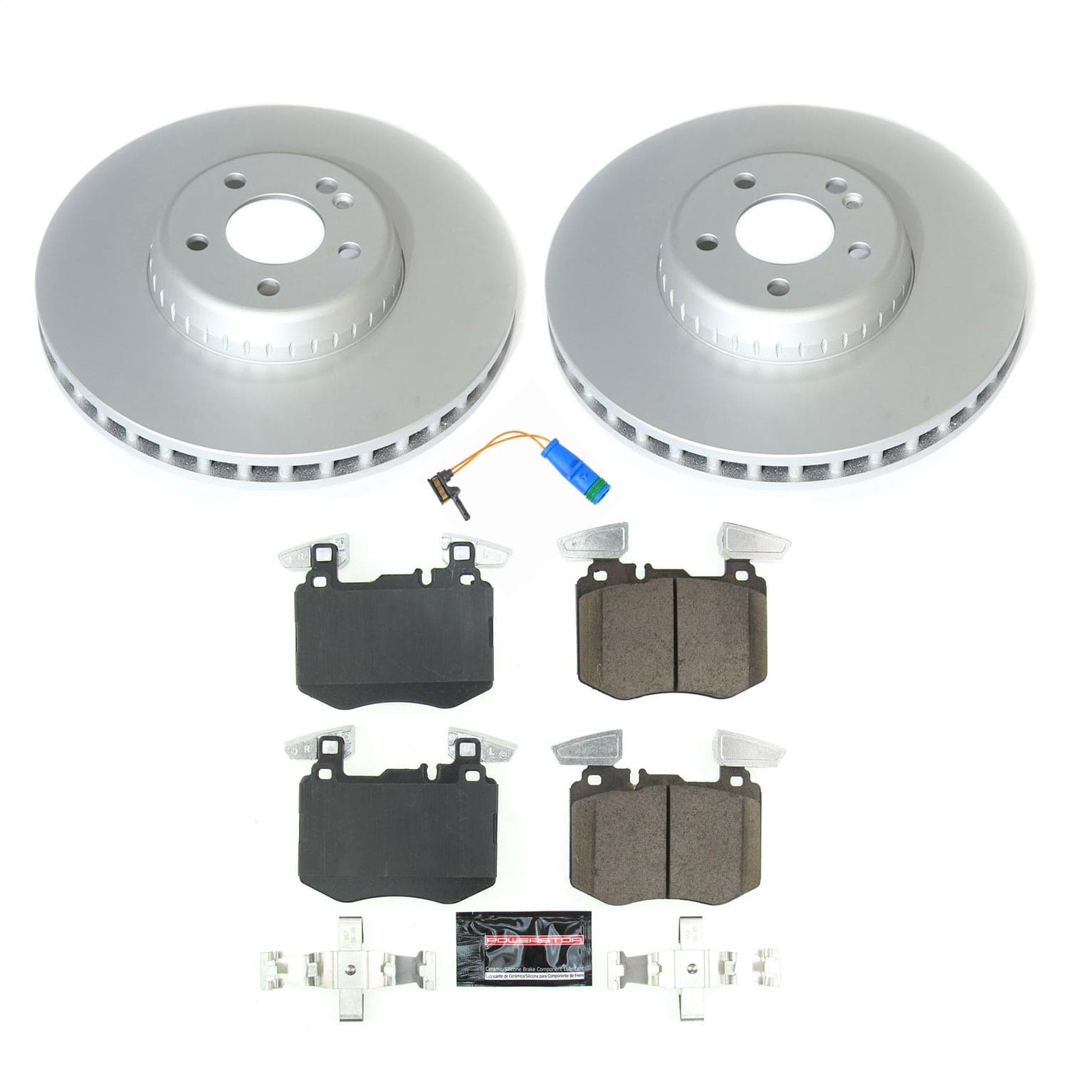 Power Stop - CRK8322 - Front - Disc Brake Pad and Rotor Kit image 1