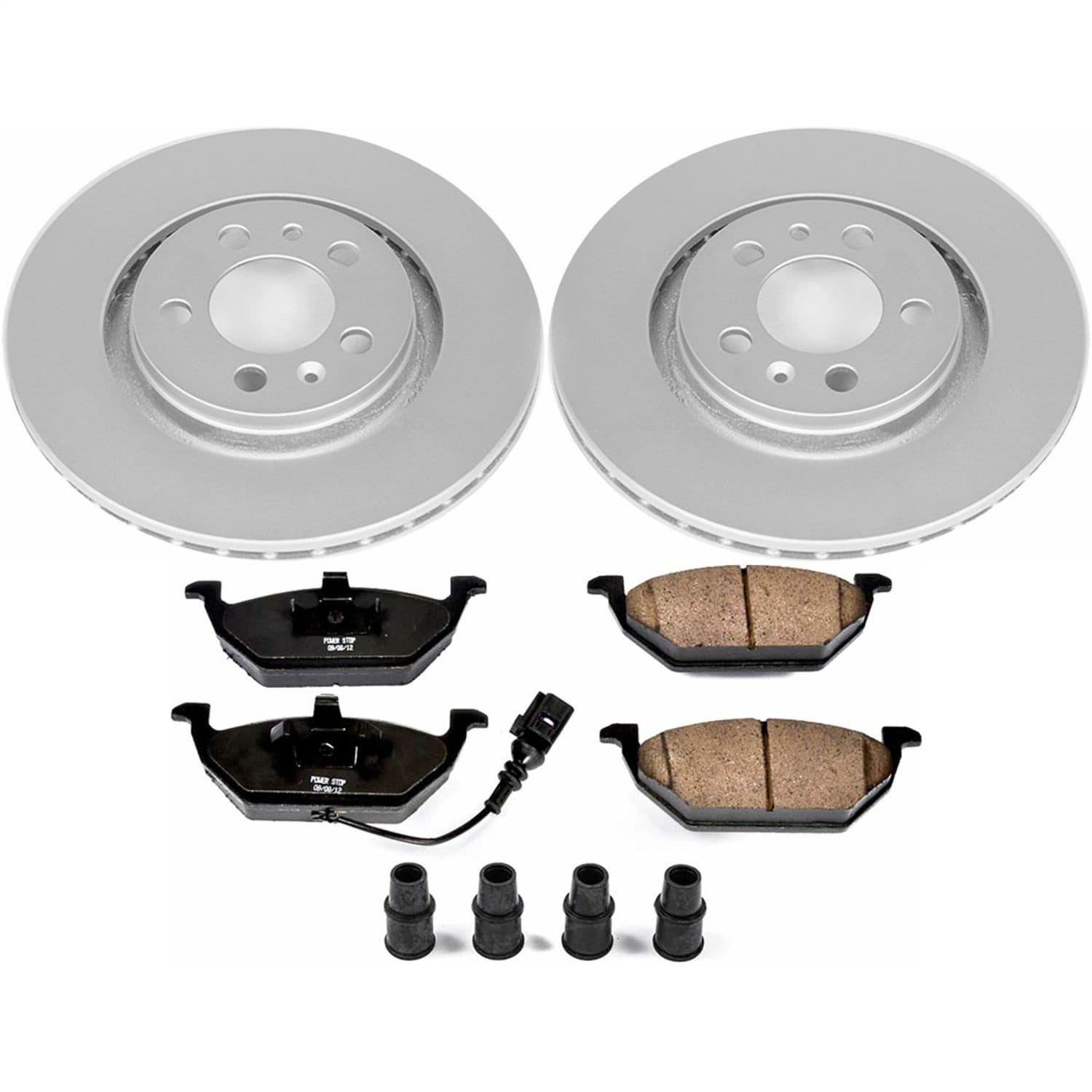 Power Stop - CRK839 - Front - Disc Brake Pad and Rotor Kit image 1