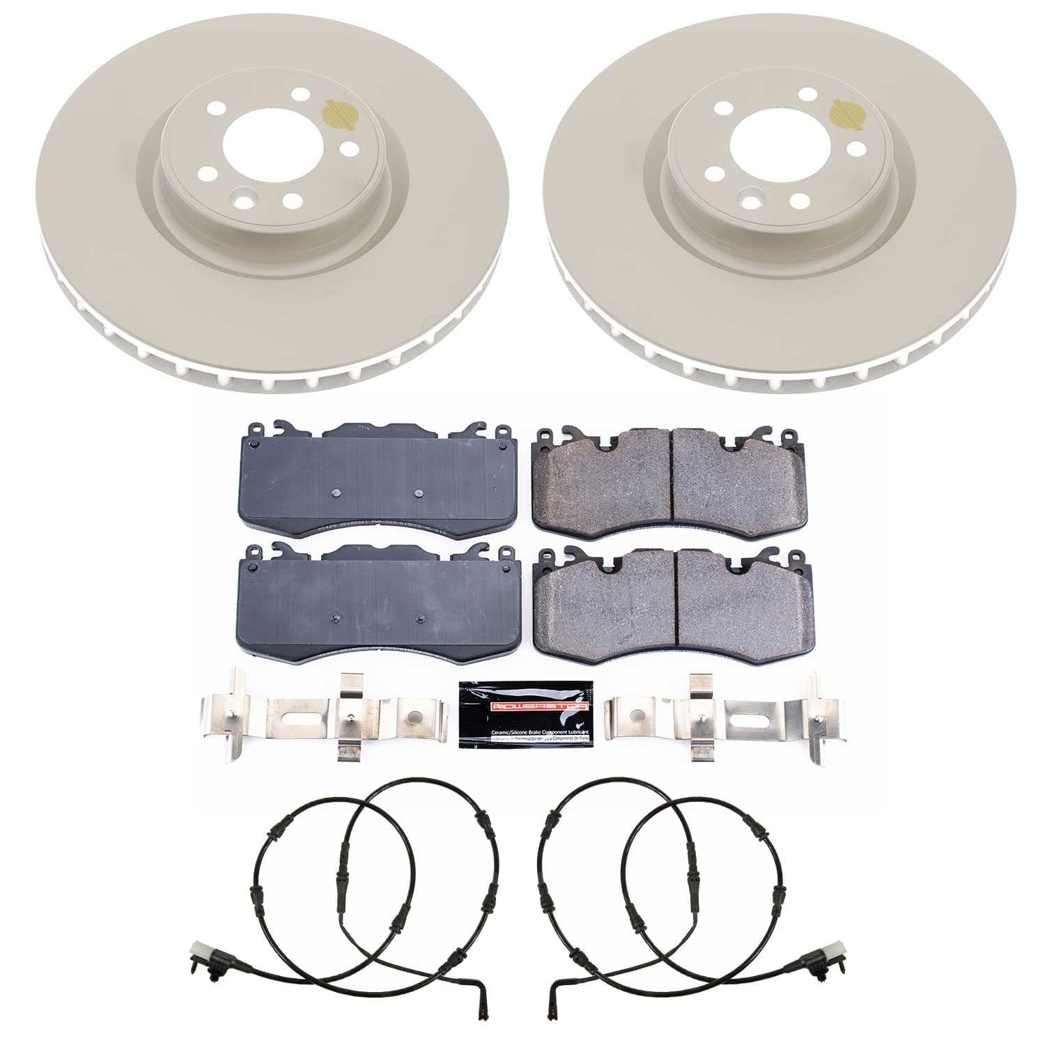 Power Stop - CRK8473 - Front - Disc Brake Pad and Rotor Kit image 1