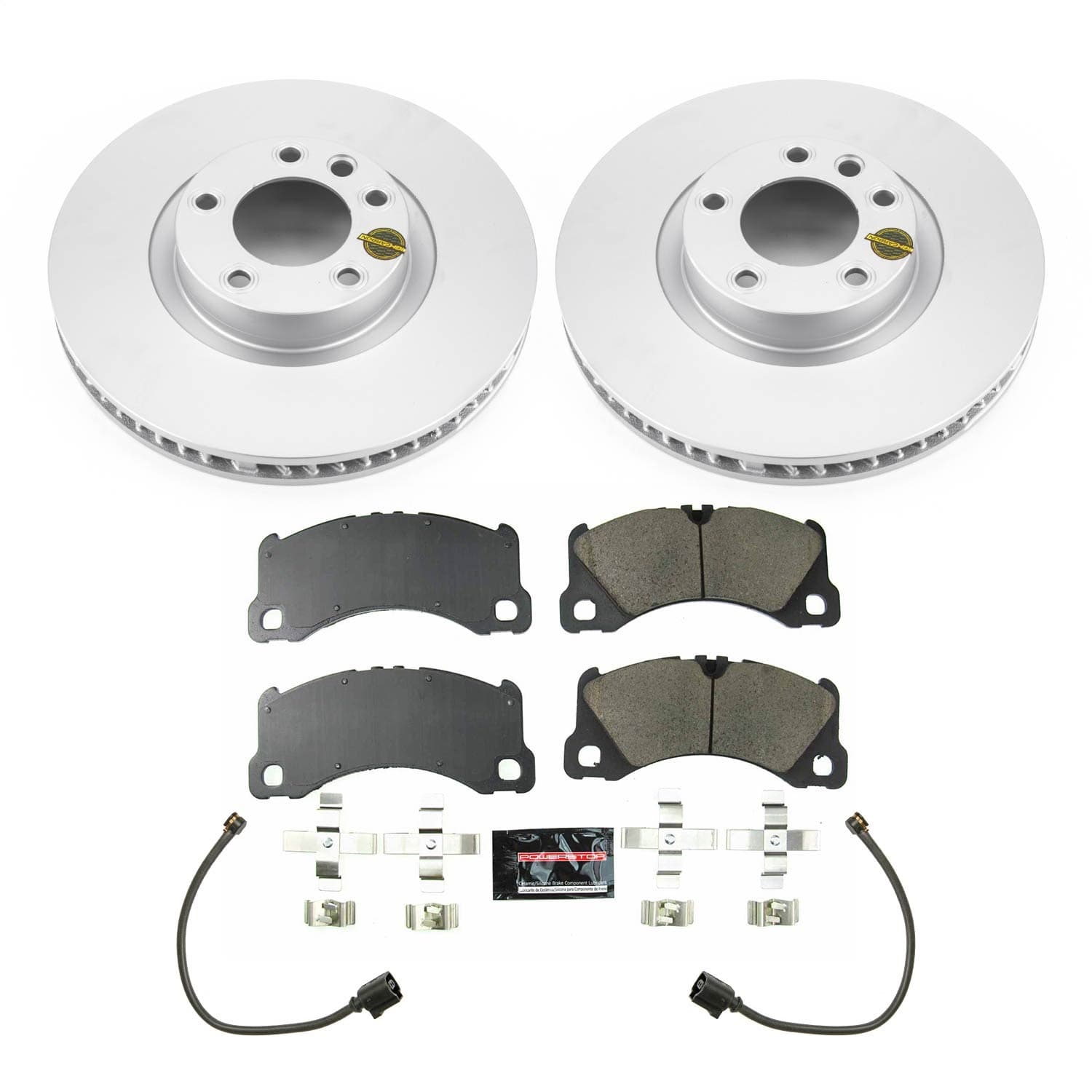 Power Stop - CRK8476 - Front - Disc Brake Pad and Rotor Kit image 1
