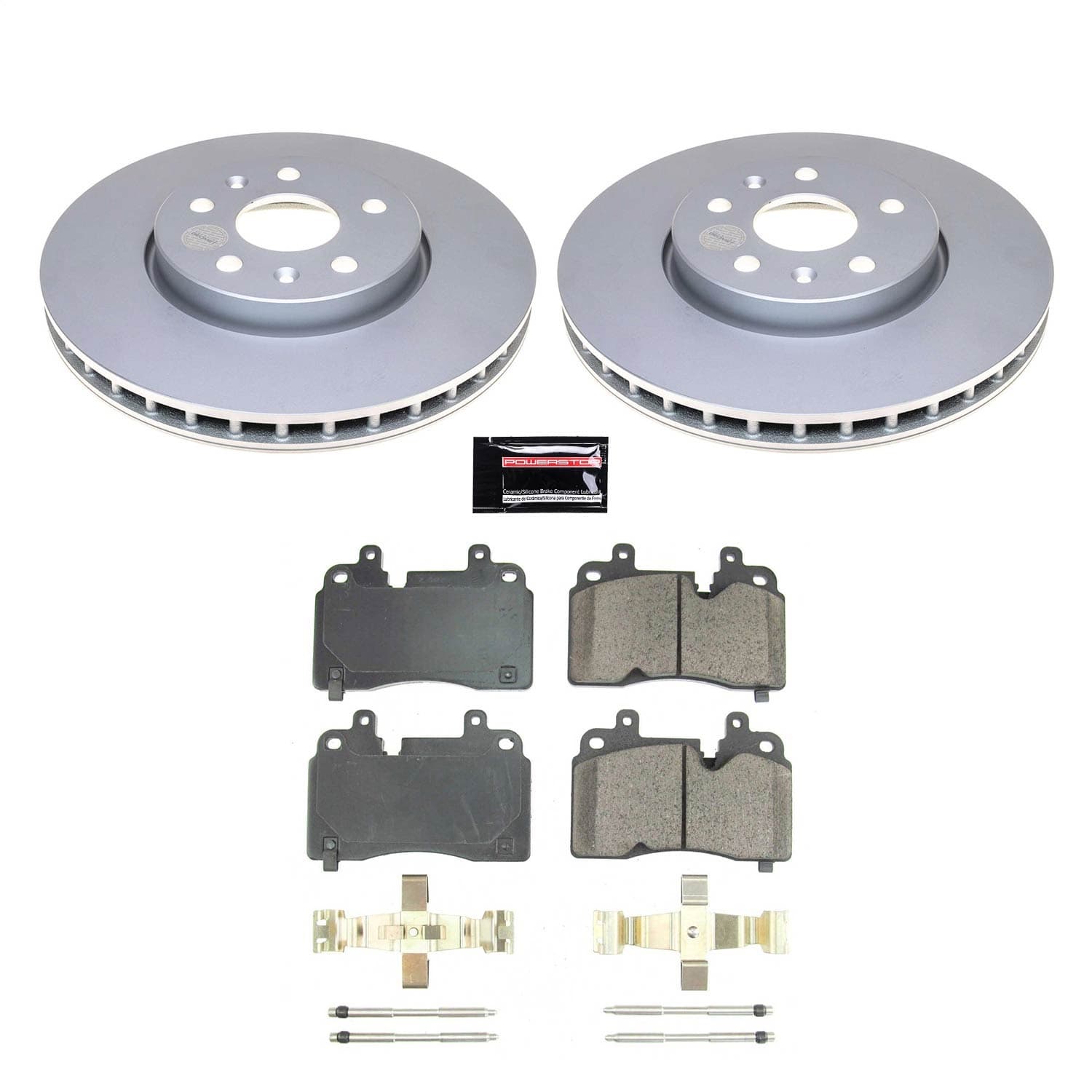 Power Stop - CRK8526 - Front - Disc Brake Pad and Rotor Kit image 1