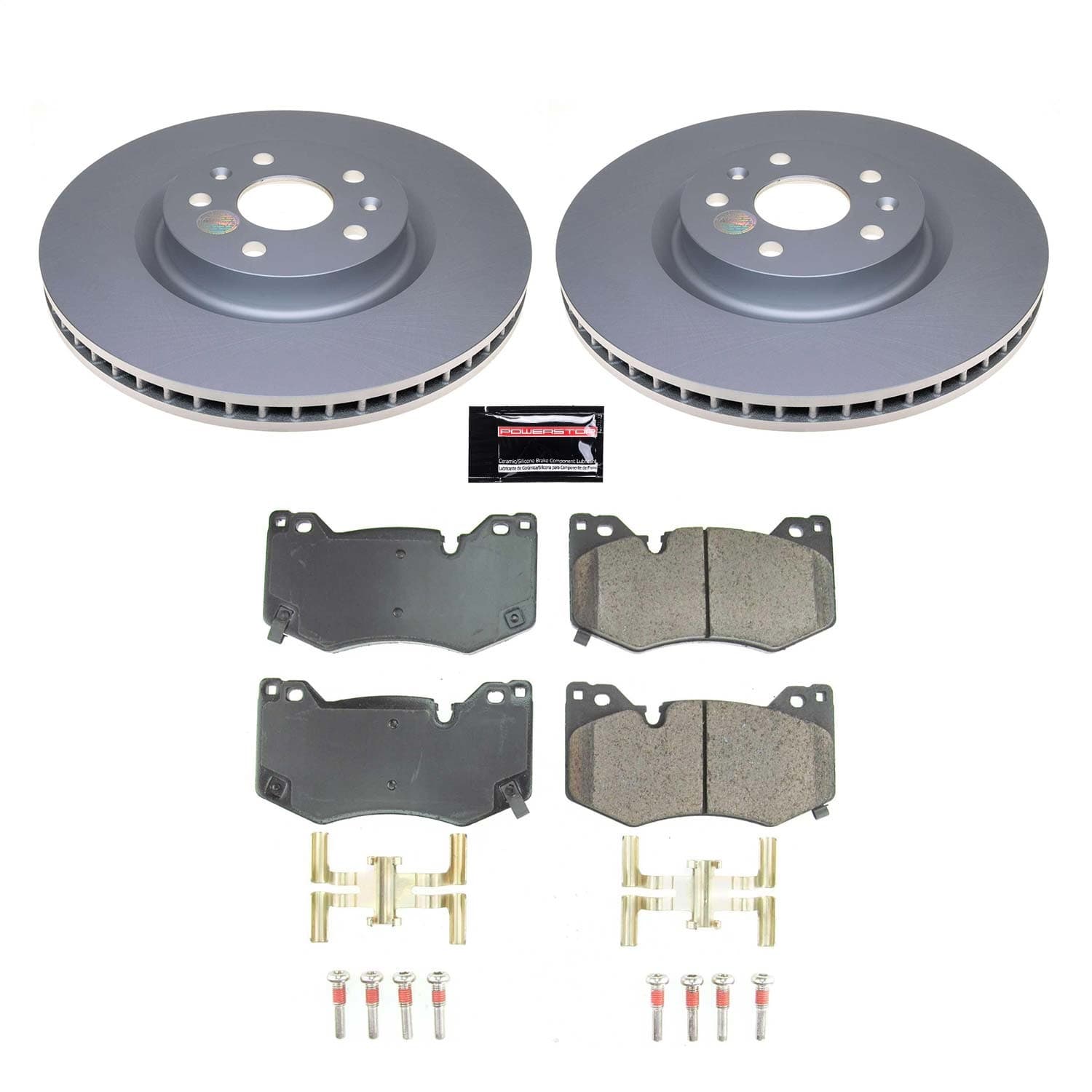 Power Stop - CRK8529 - Front - Disc Brake Pad and Rotor Kit image 1