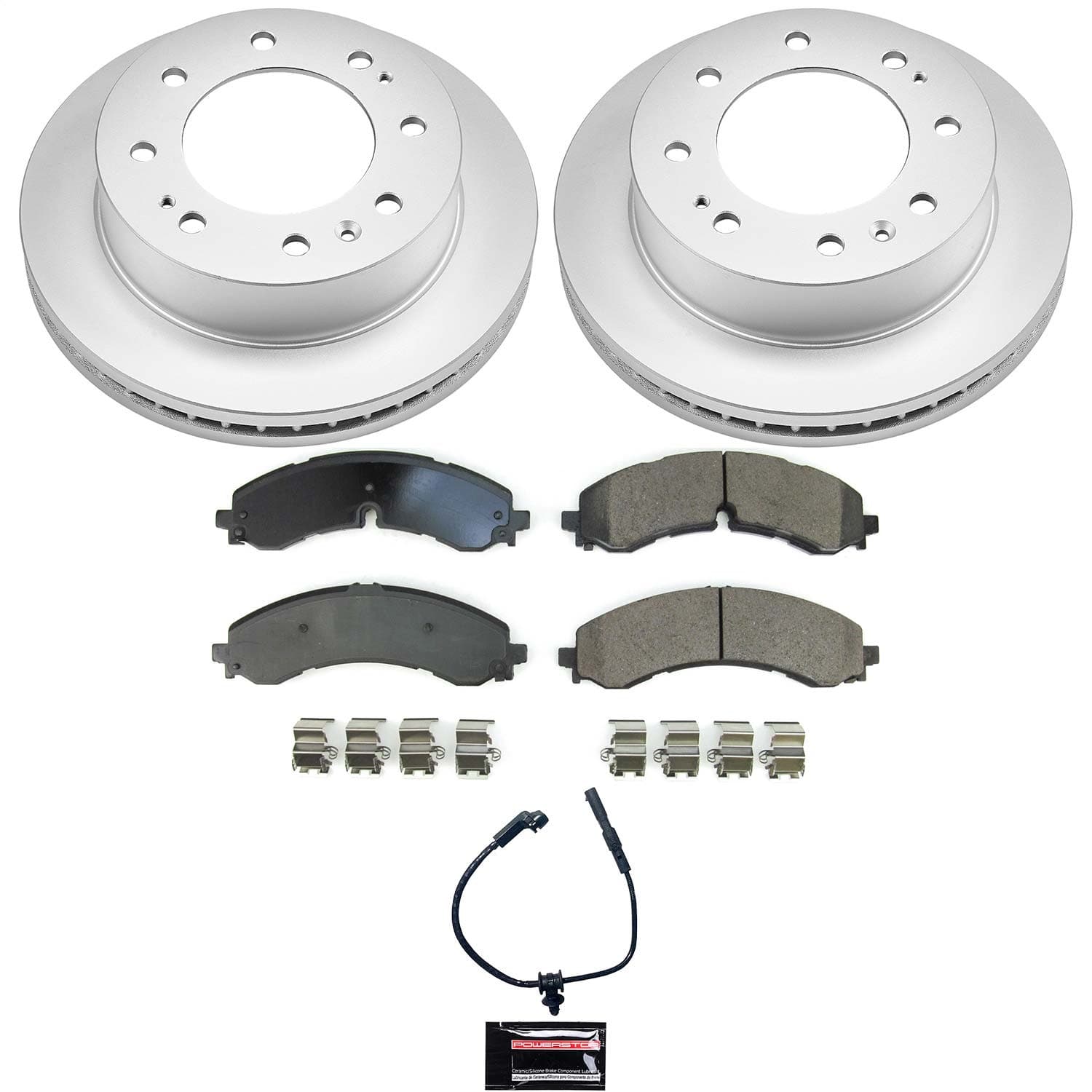 Power Stop - CRK8670 - Front - Disc Brake Pad and Rotor Kit image 1