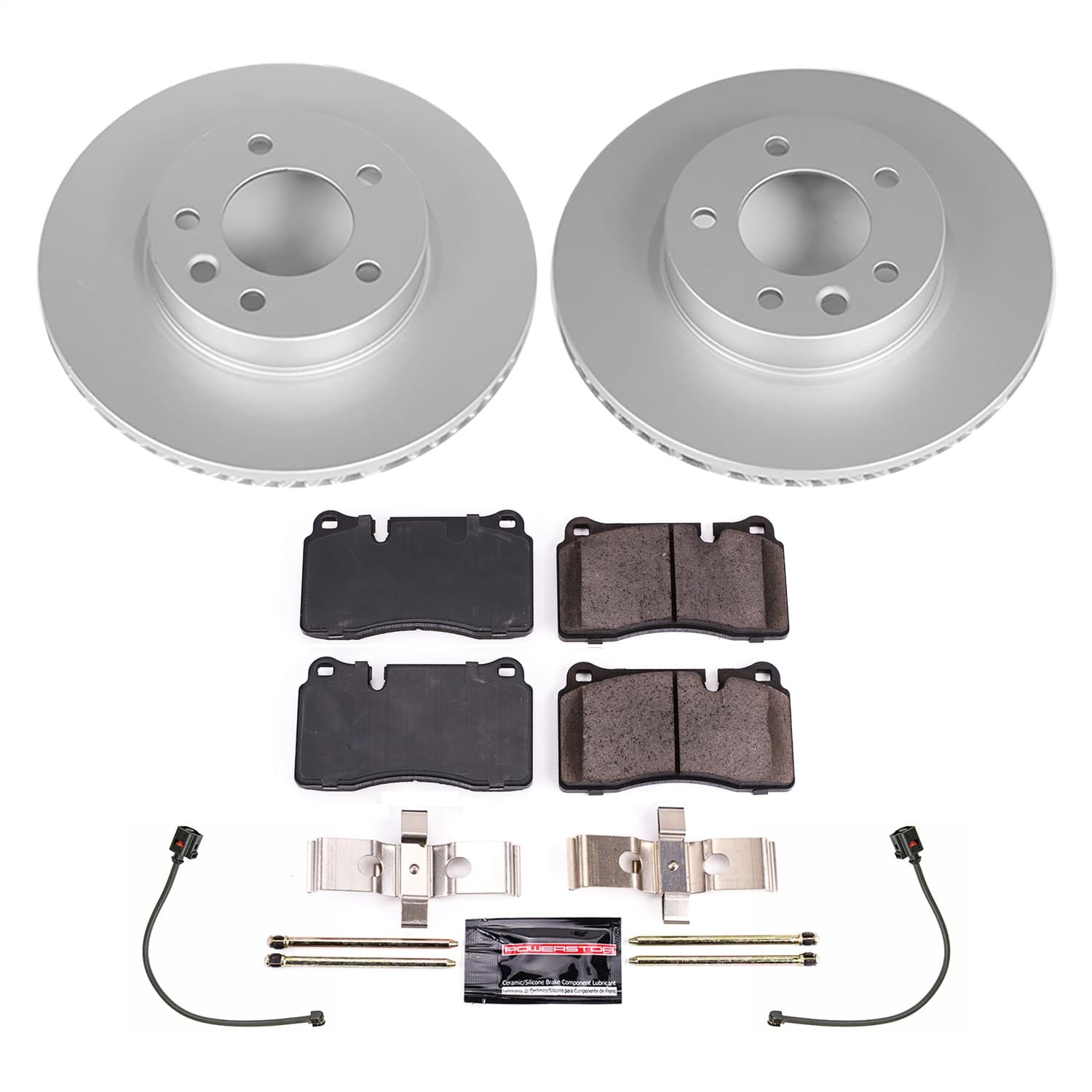 Power Stop - CRK8821 - Front - Disc Brake Pad and Rotor Kit image 1