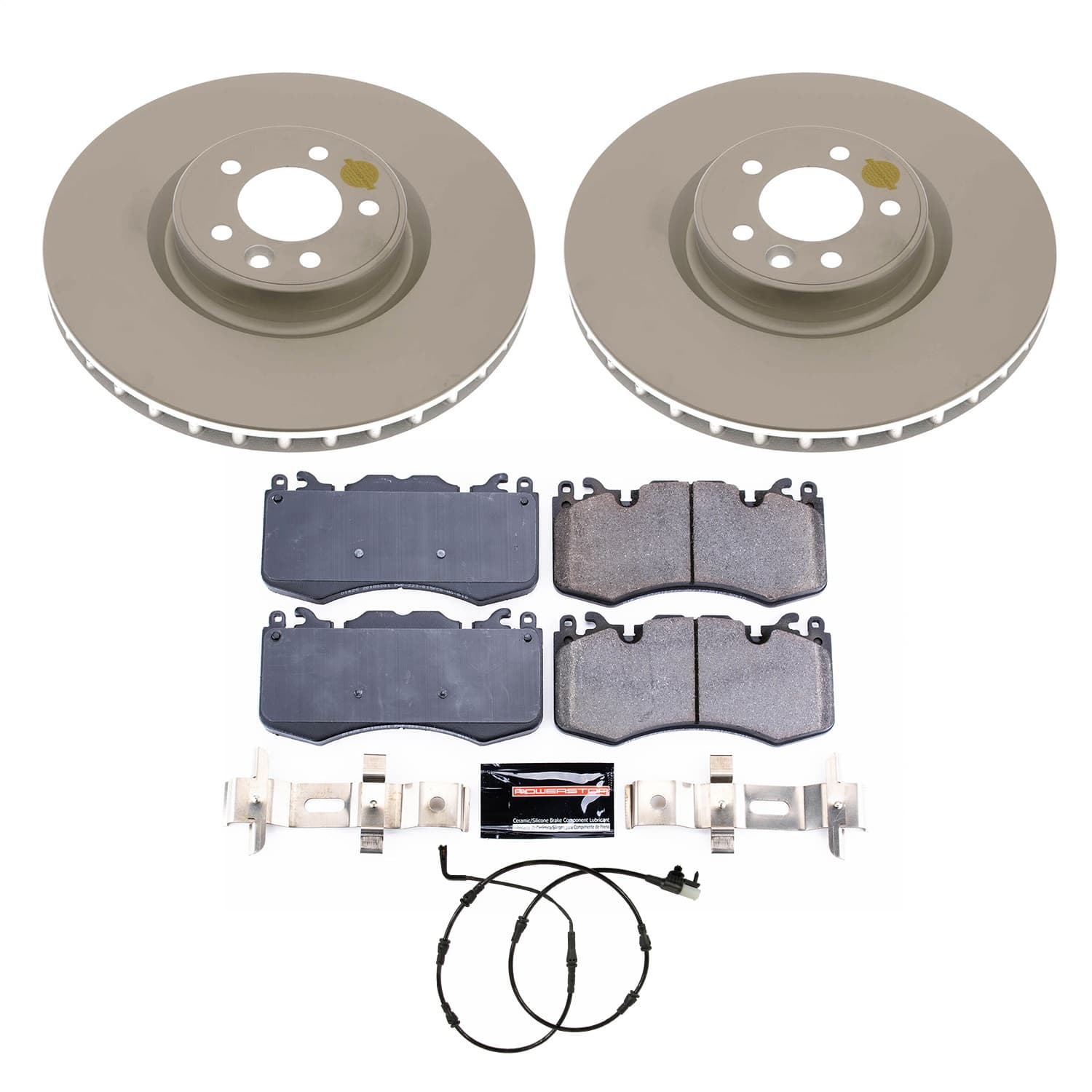 Power Stop - CRK8826 - Front - Disc Brake Pad and Rotor Kit image 1