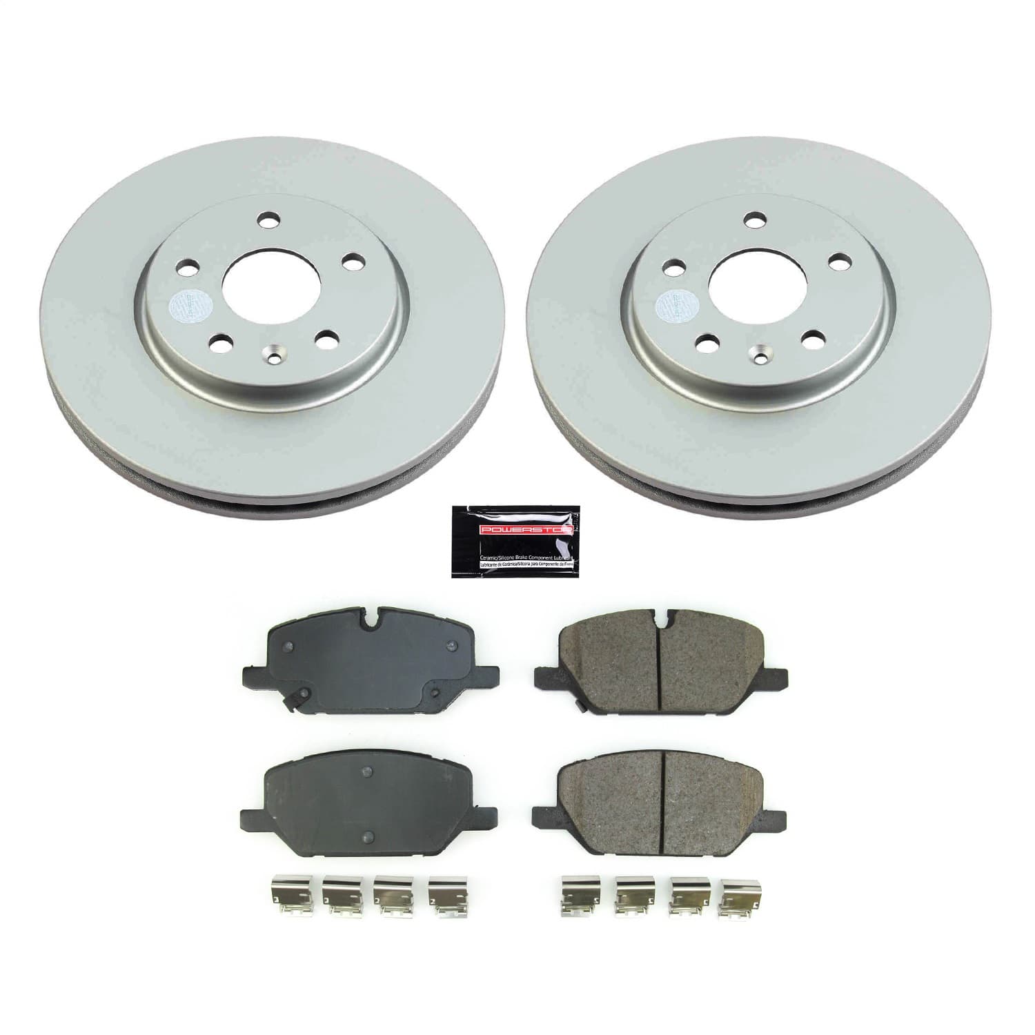 Power Stop - CRK8829 - Front - Disc Brake Pad and Rotor Kit image 1