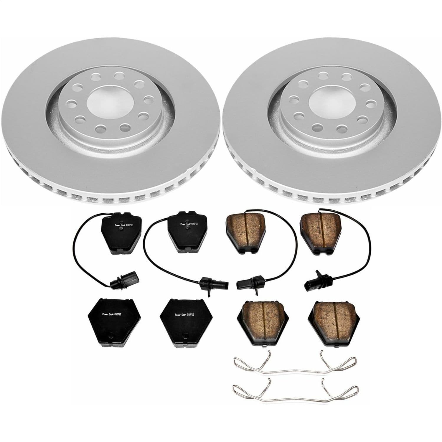 Power Stop - CRK886 - Front - Disc Brake Pad and Rotor Kit image 1