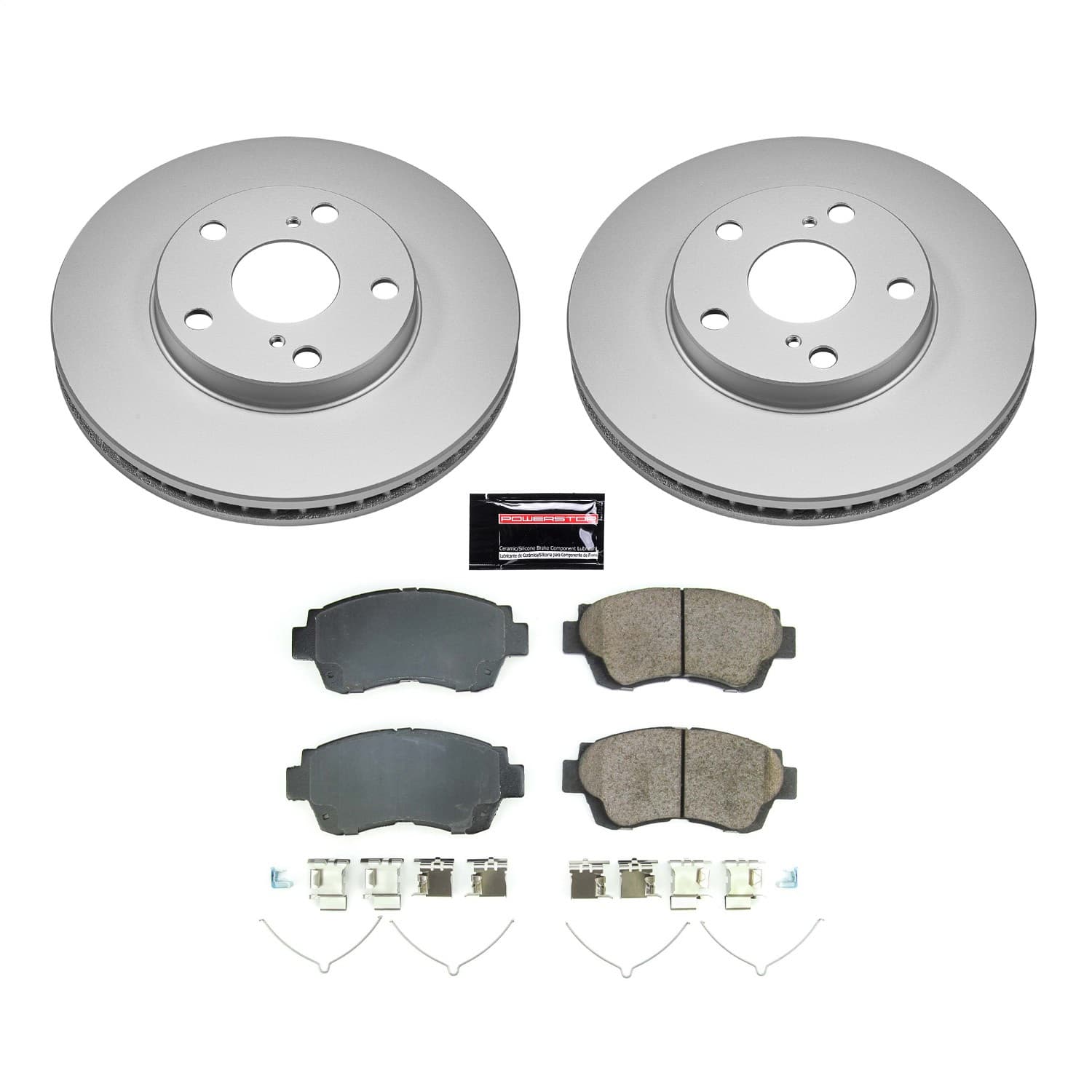 Power Stop - CRK8920 - Front - Disc Brake Pad and Rotor Kit image 1