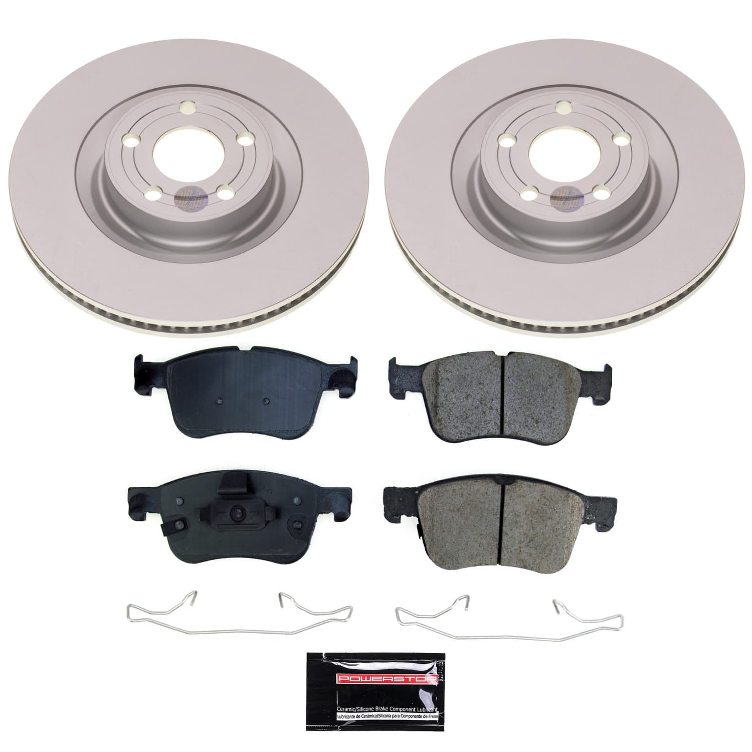 Power Stop - CRK8926 - Front - Disc Brake Pad and Rotor Kit image 1
