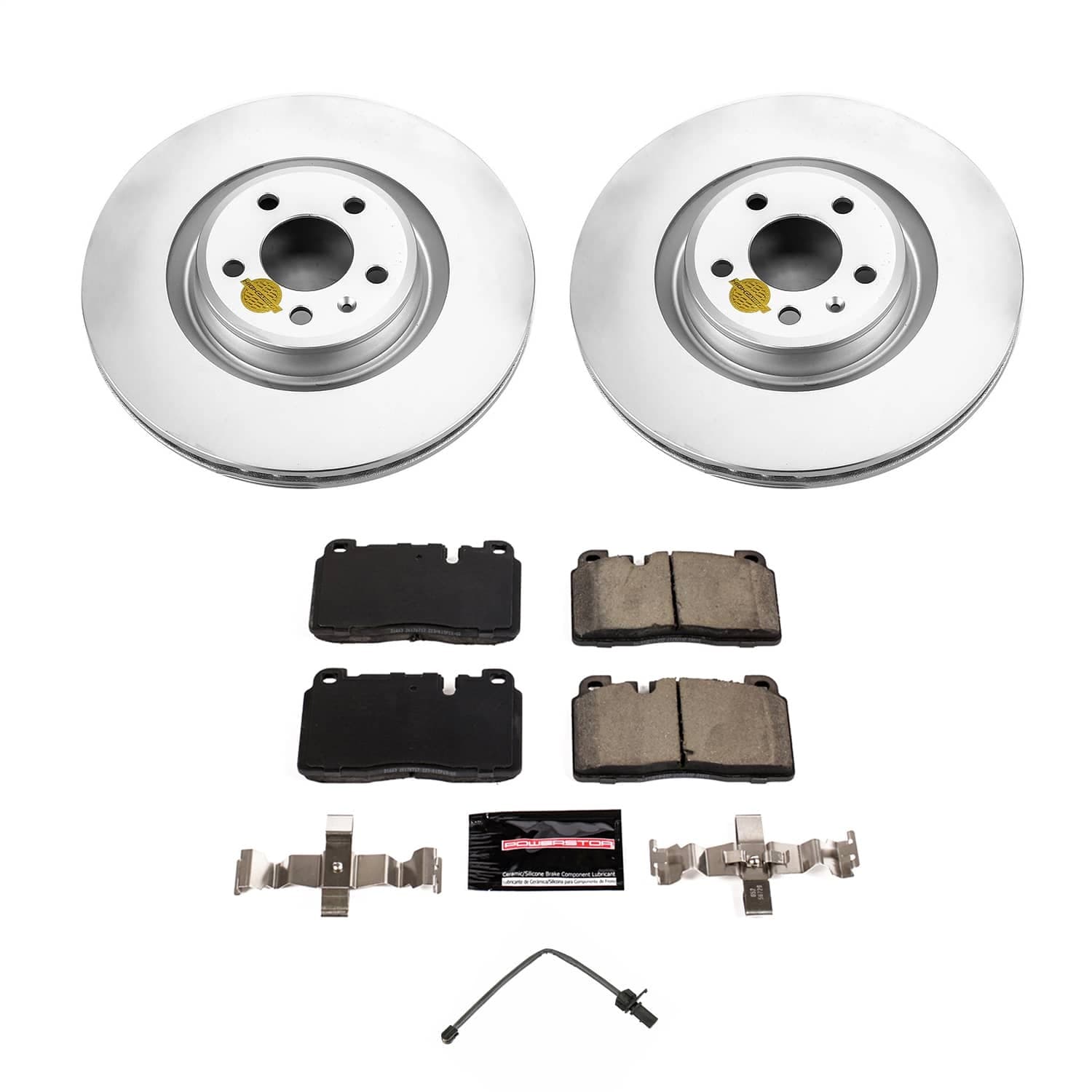 Power Stop - CRK9025 - Front - Disc Brake Pad and Rotor Kit image 1