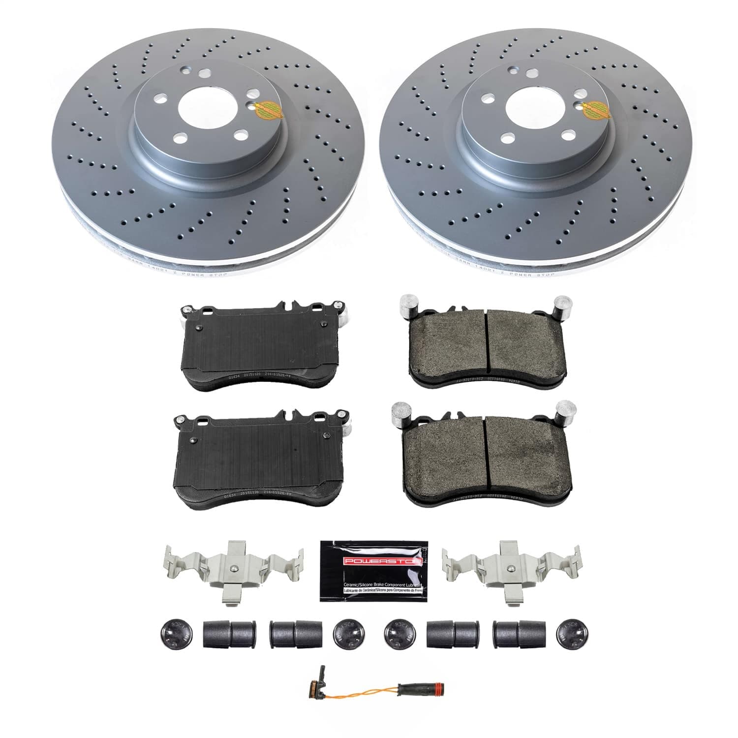 Power Stop - CRK9031 - Front - Disc Brake Pad and Rotor Kit image 1