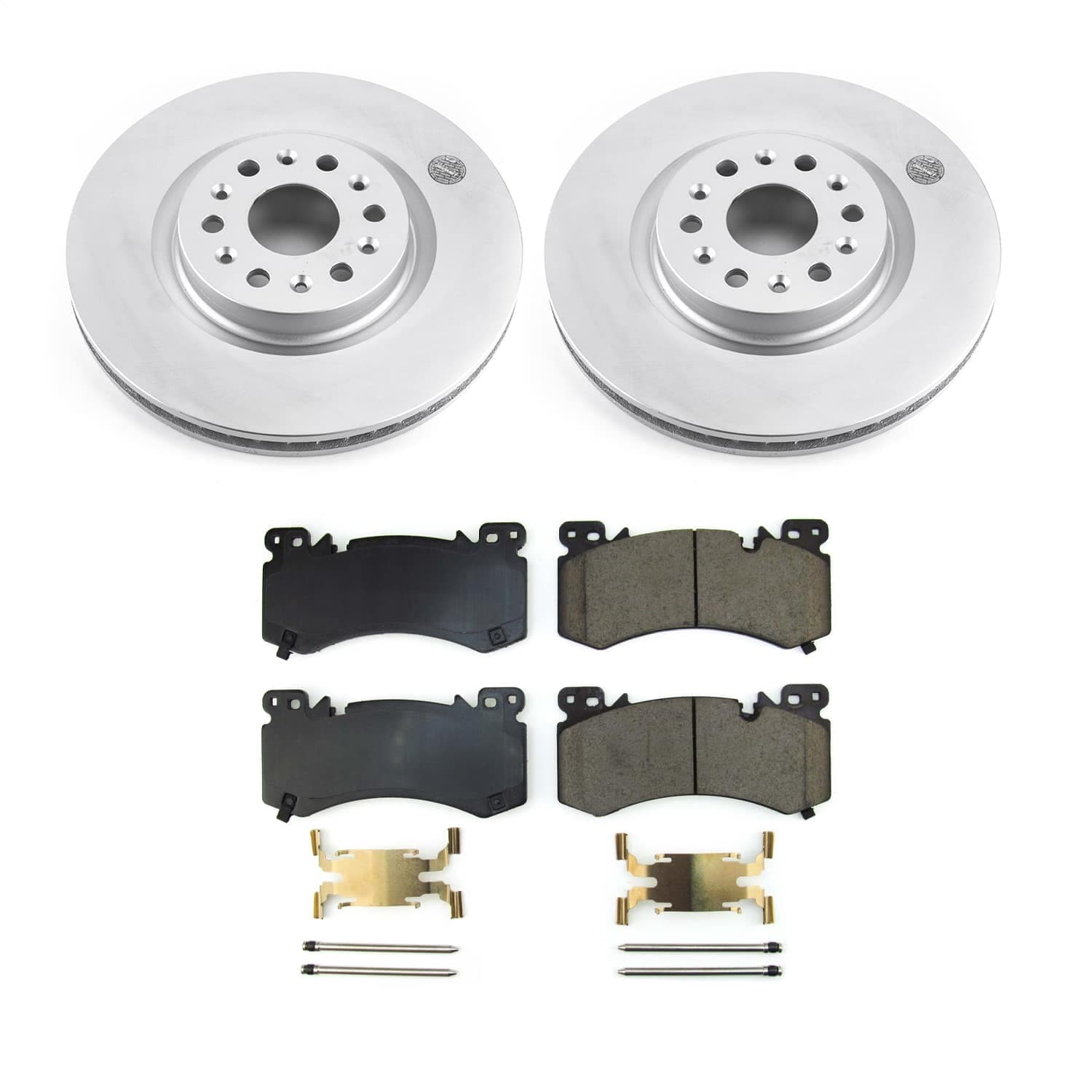 Power Stop - CRK9076 - Front - Disc Brake Pad and Rotor Kit image 1