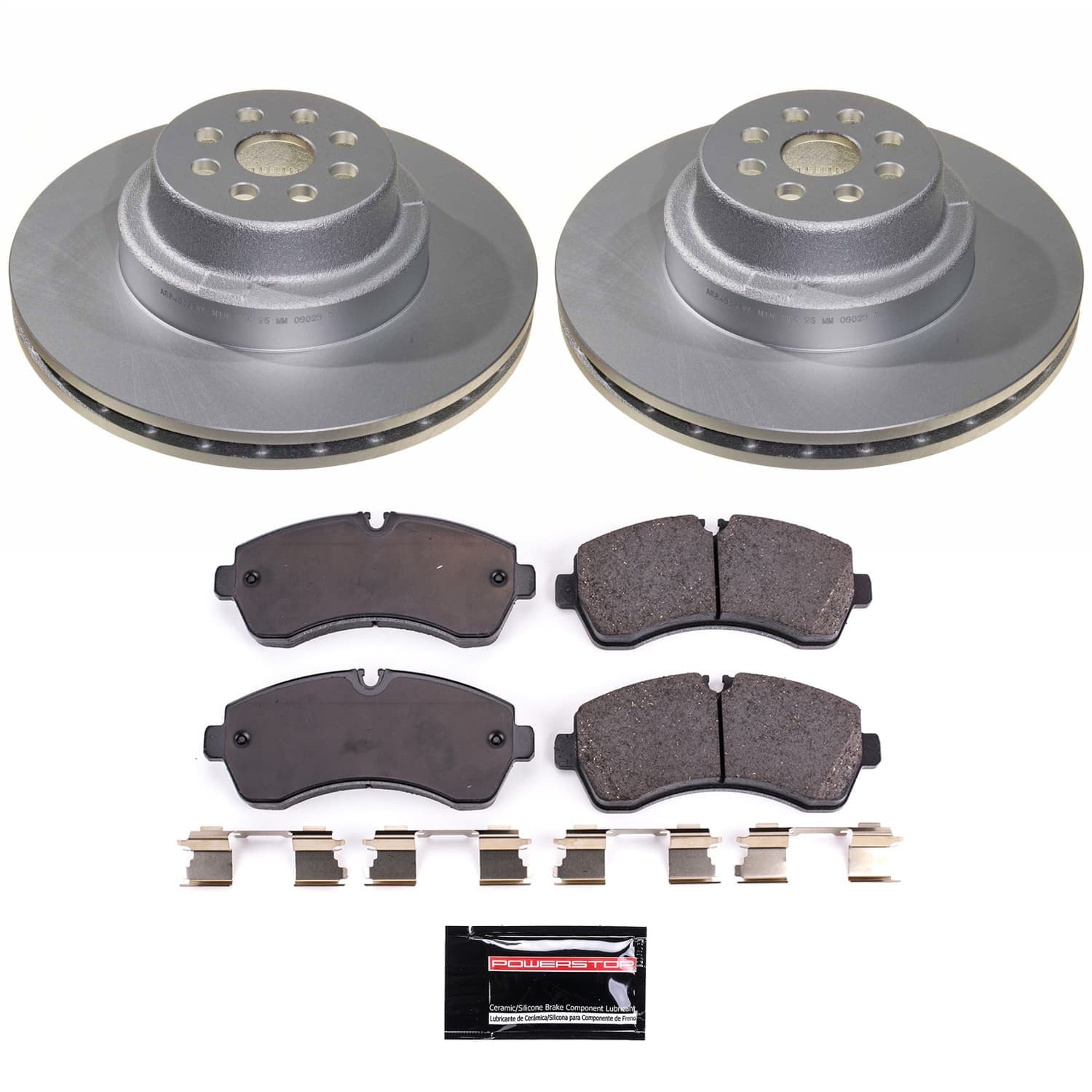 Power Stop - CRK9082 - Front - Disc Brake Pad and Rotor Kit image 1
