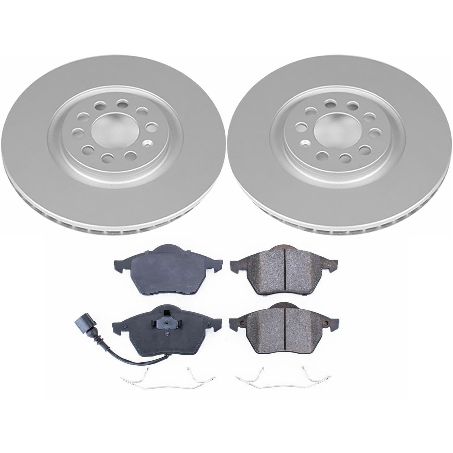 Power Stop - CRK914 - Front - Disc Brake Pad and Rotor Kit image 1