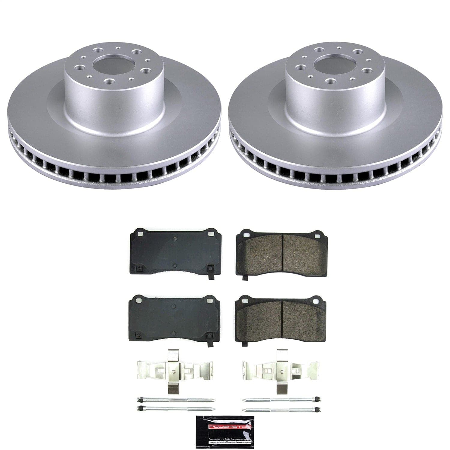 Power Stop - CRK9251 - Front - Disc Brake Pad and Rotor Kit image 1