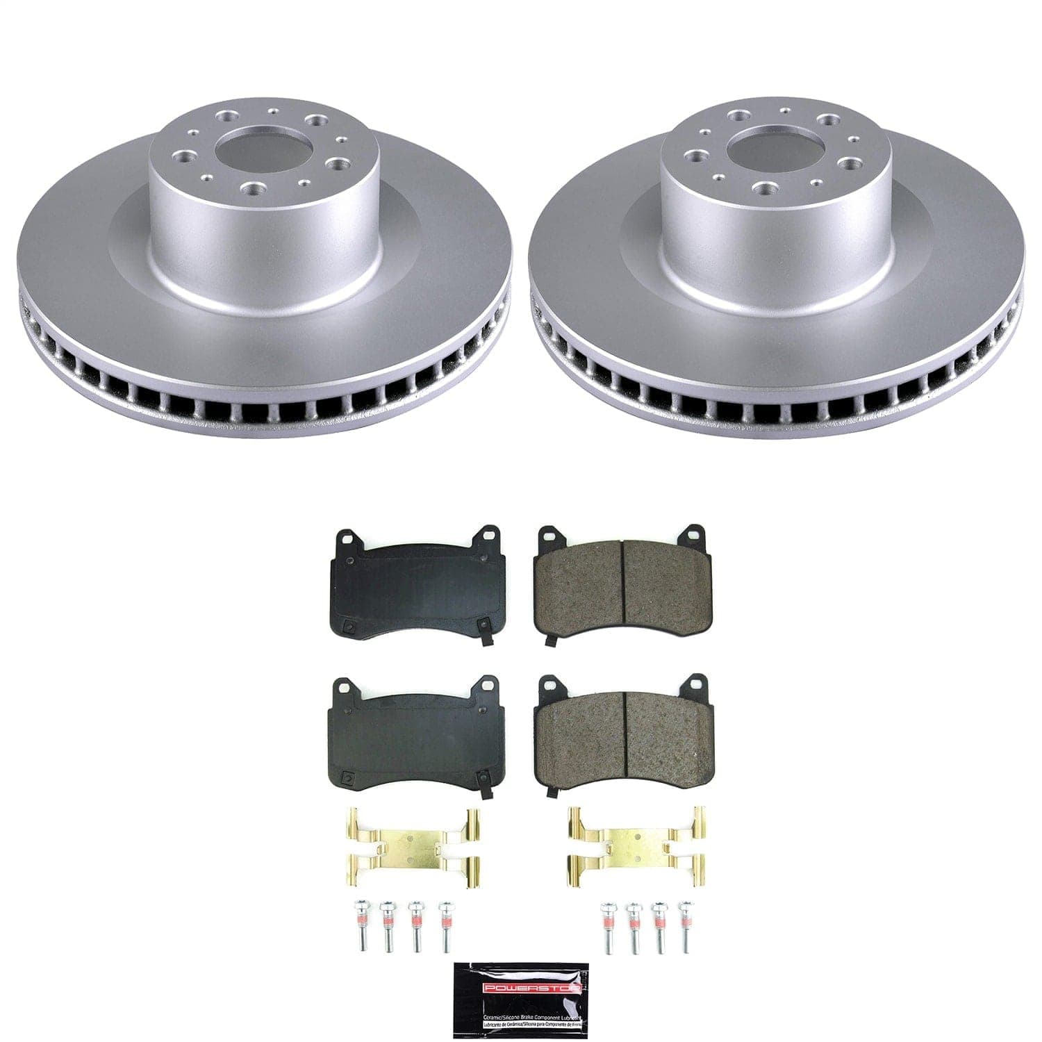 Power Stop - CRK9253 - Front - Disc Brake Pad and Rotor Kit image 1