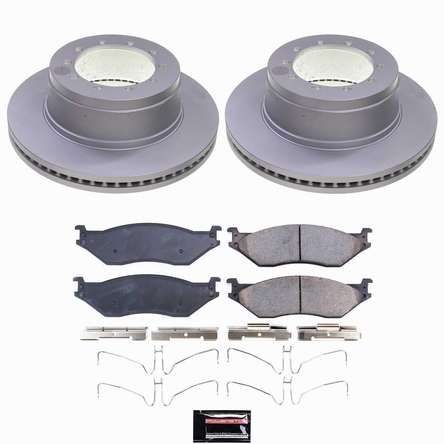 Power Stop - CRK9264 - Front - Disc Brake Pad and Rotor Kit image 1