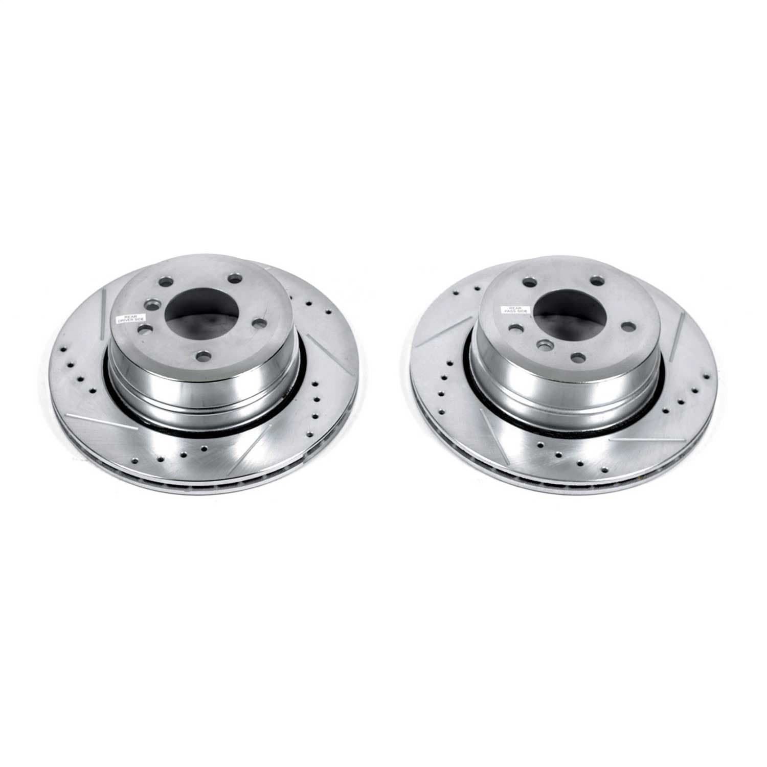 Power Stop - EBR1022XPR - Rear - Disc Brake Rotor Set image 1