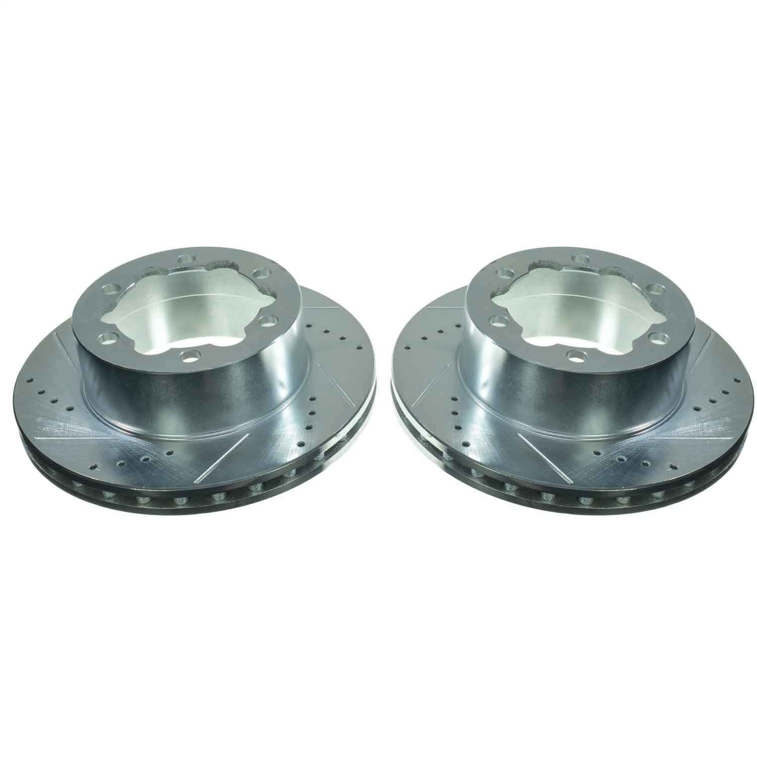 Power Stop - EBR1037XPR - Rear - Disc Brake Rotor Set image 1