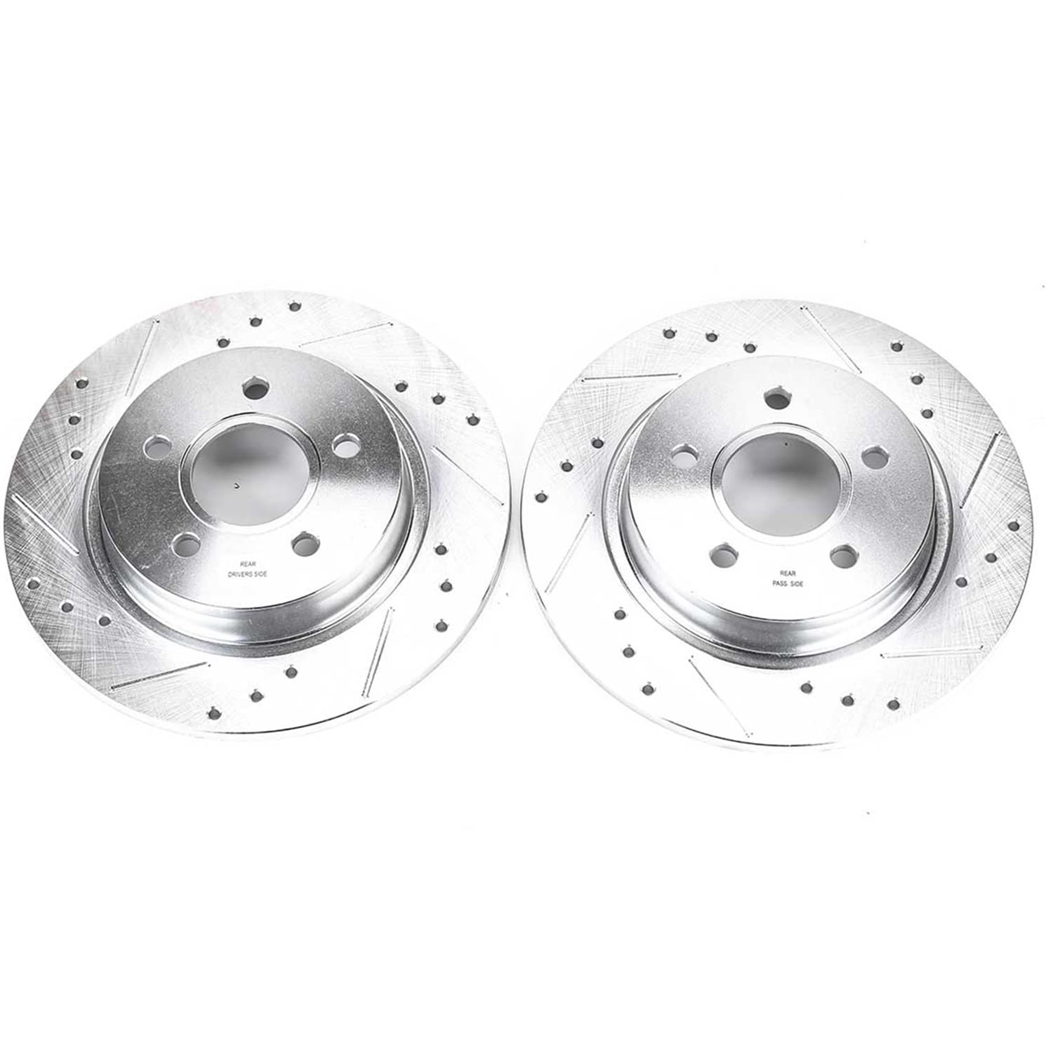 Power Stop - EBR1066XPR - Rear - Disc Brake Rotor Set image 1