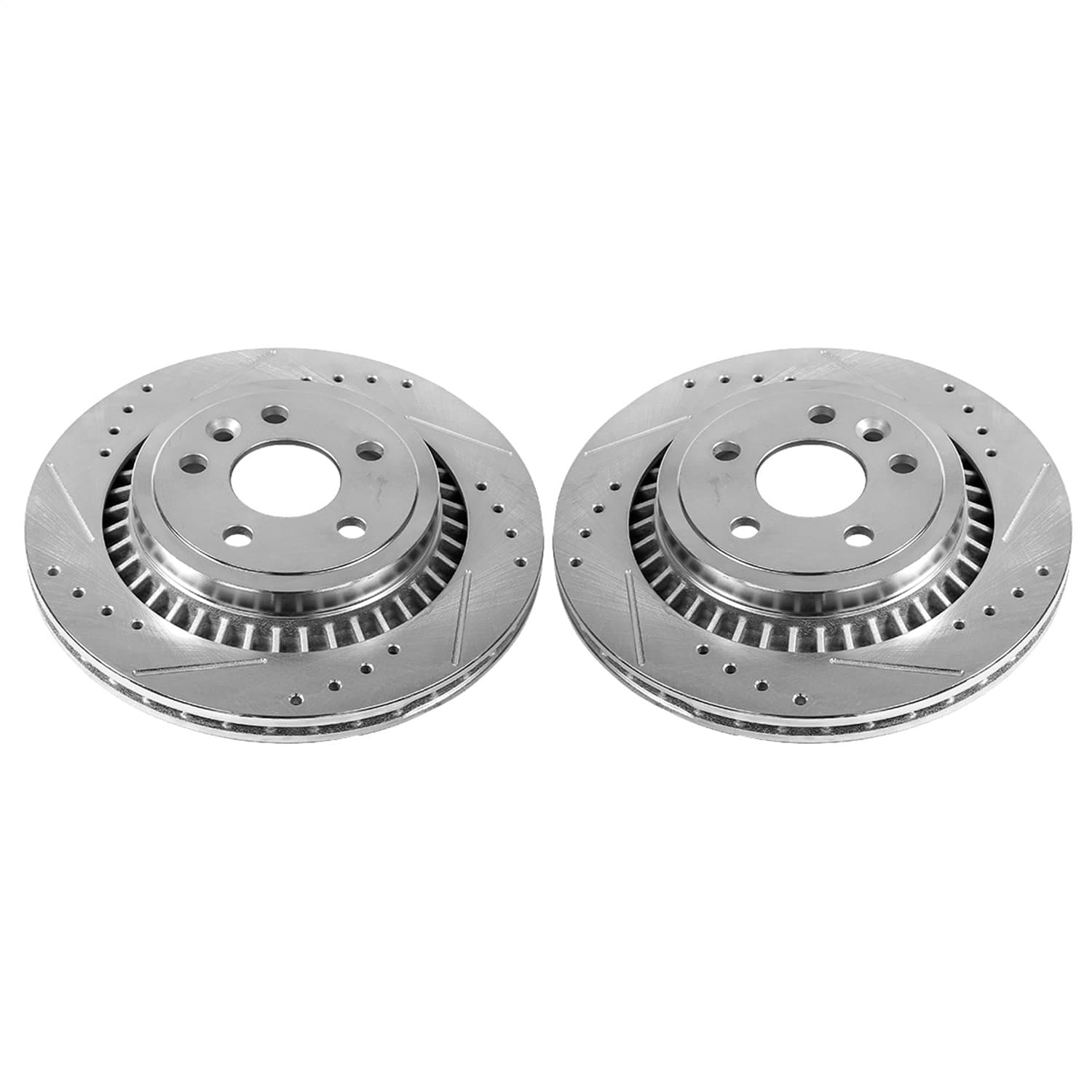 Power Stop - EBR1284XPR - Rear - Disc Brake Rotor Set image 1