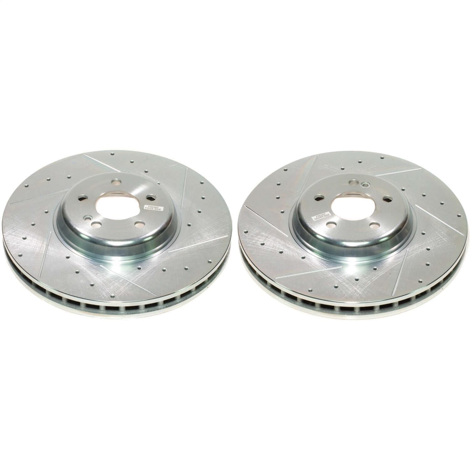 Power Stop - EBR1649XPR - Front - Disc Brake Rotor Set image 1