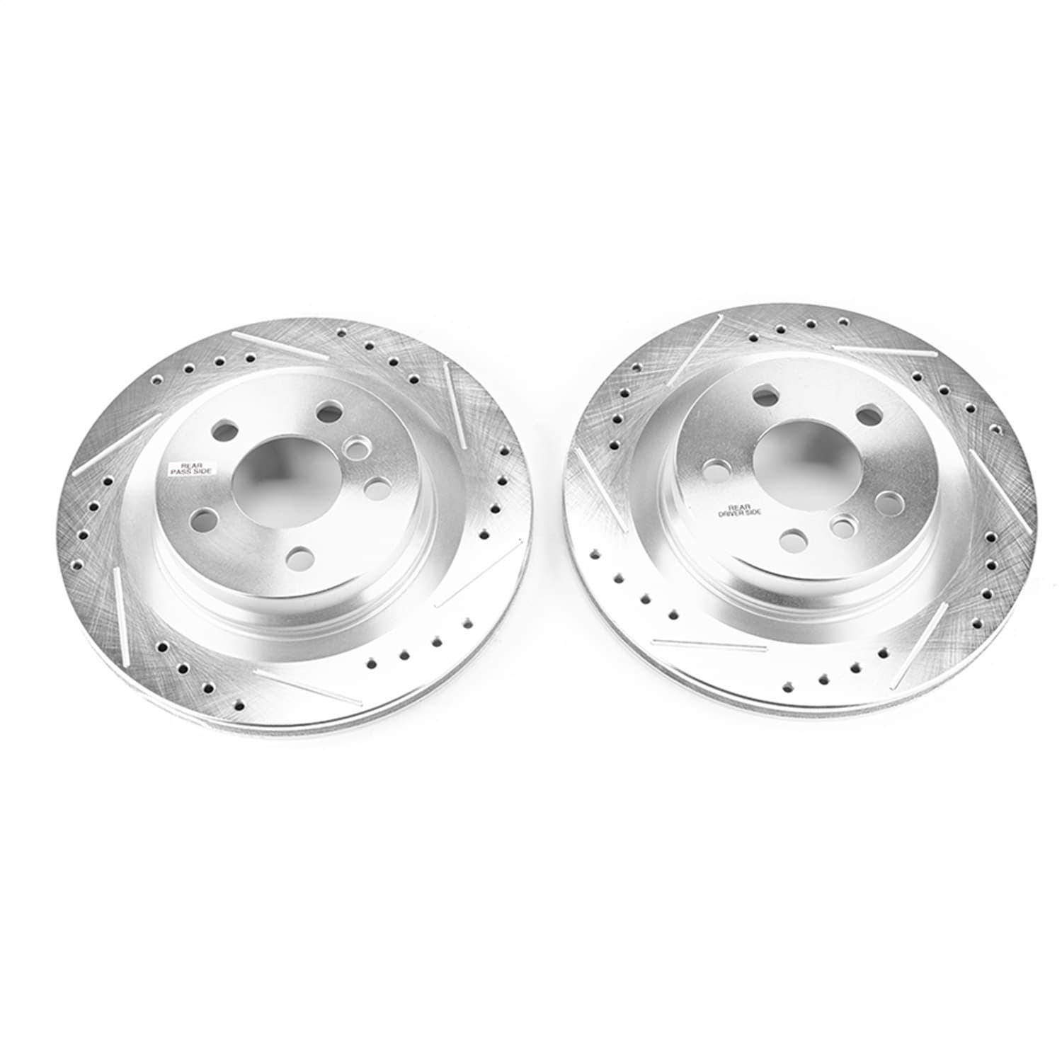 Power Stop - EBR1657XPR - Rear - Disc Brake Rotor Set image 1