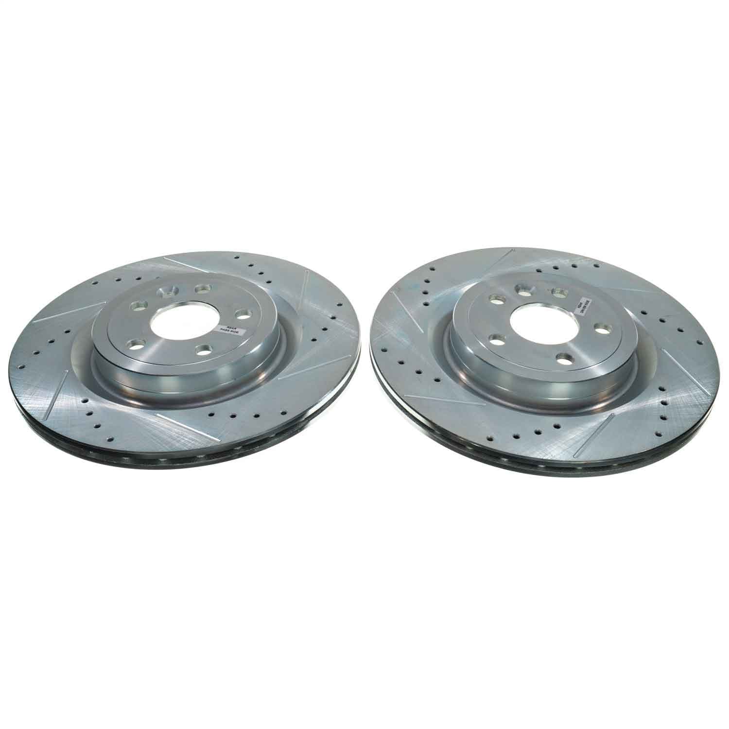 Power Stop - EBR1685XPR - Rear - Disc Brake Rotor Set image 1