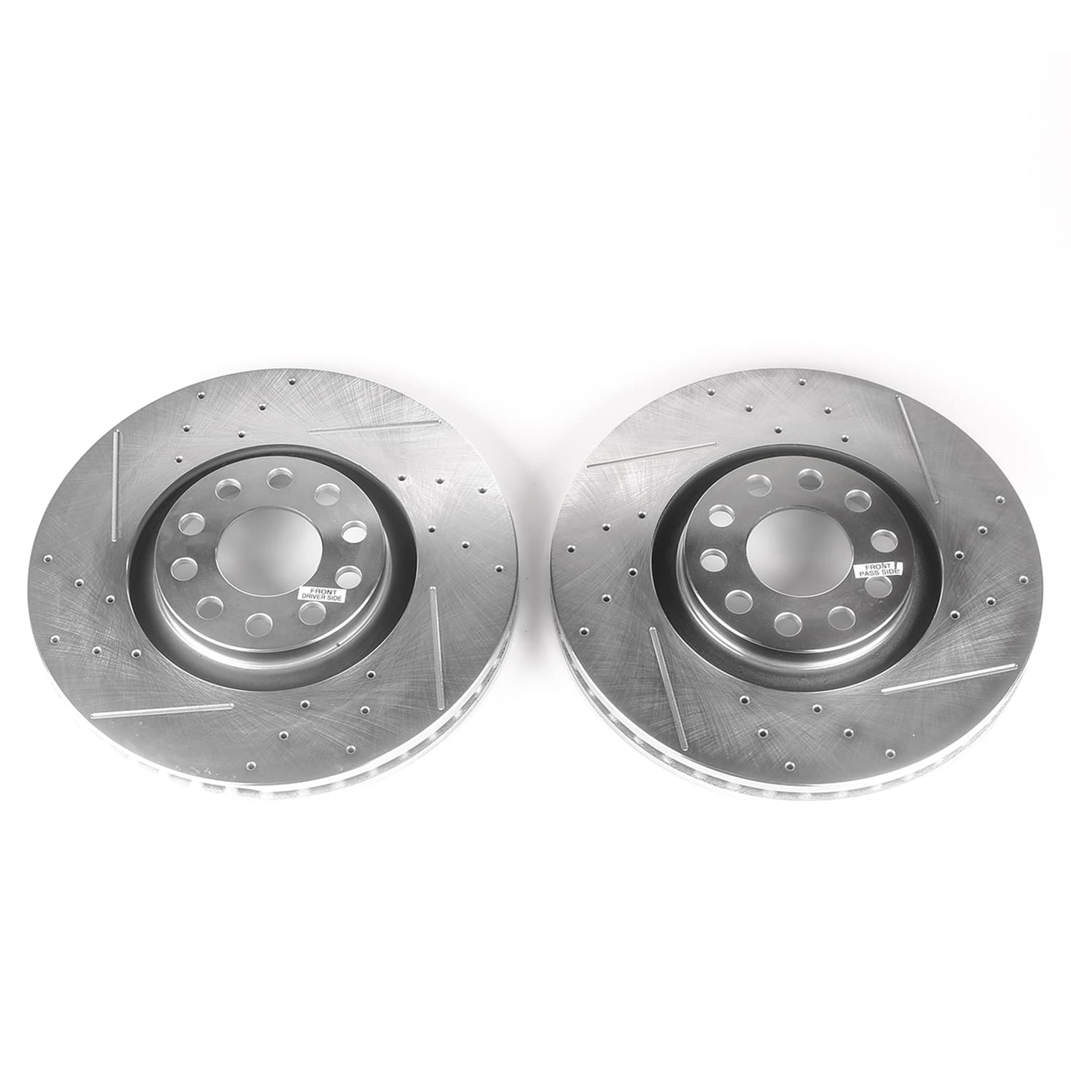 Power Stop - EBR637XPR - Front - Disc Brake Rotor Set image 1