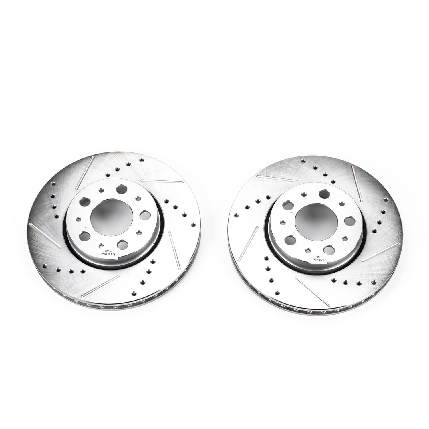 Power Stop - EBR642XPR - Front - Disc Brake Rotor Set image 1