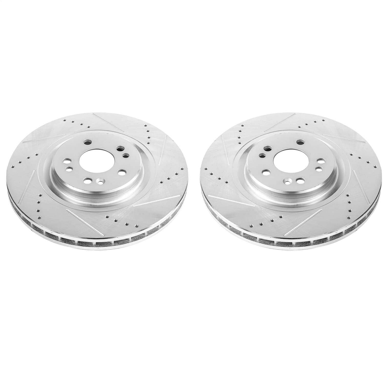 Power Stop - EBR660XPR - Front - Disc Brake Rotor Set image 1
