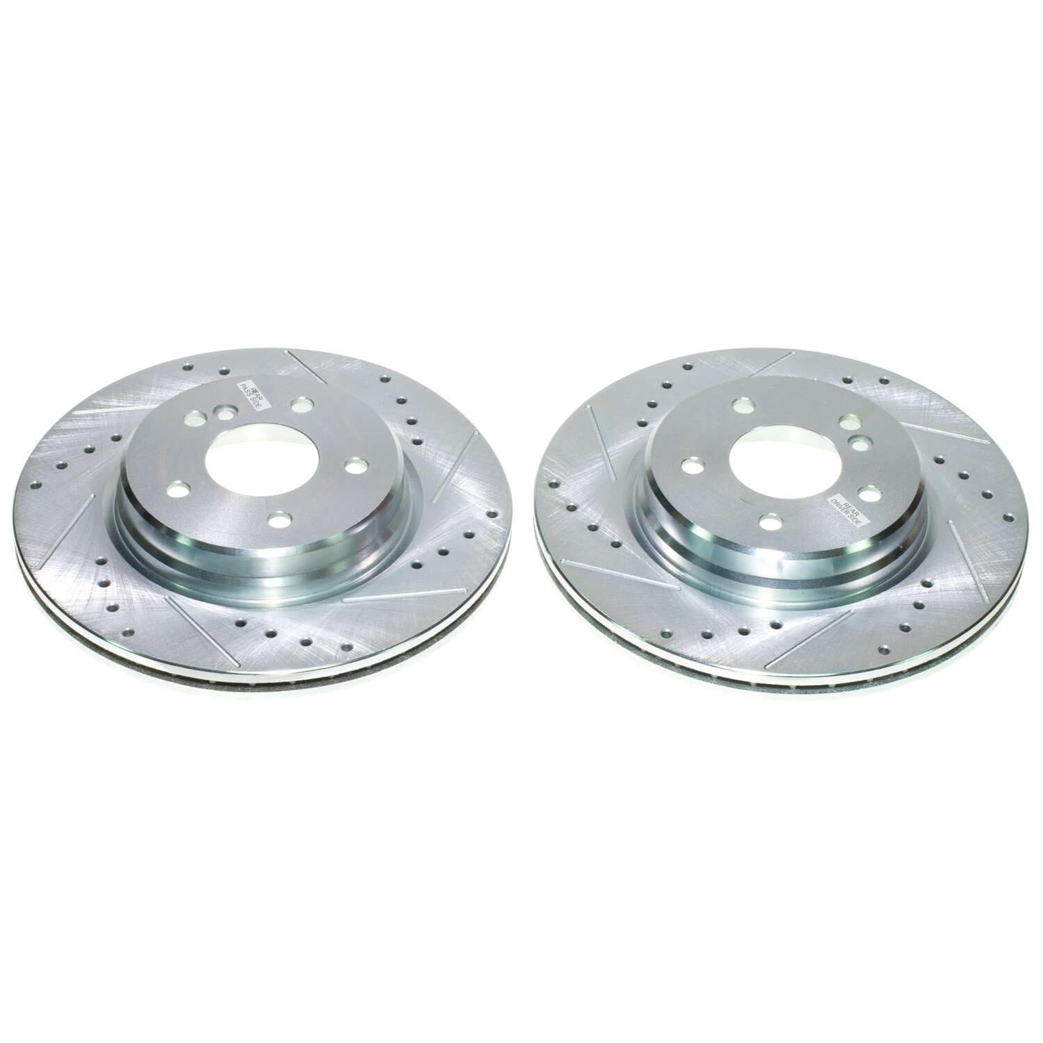 Power Stop - EBR808XPR - Rear - Disc Brake Rotor Set image 1