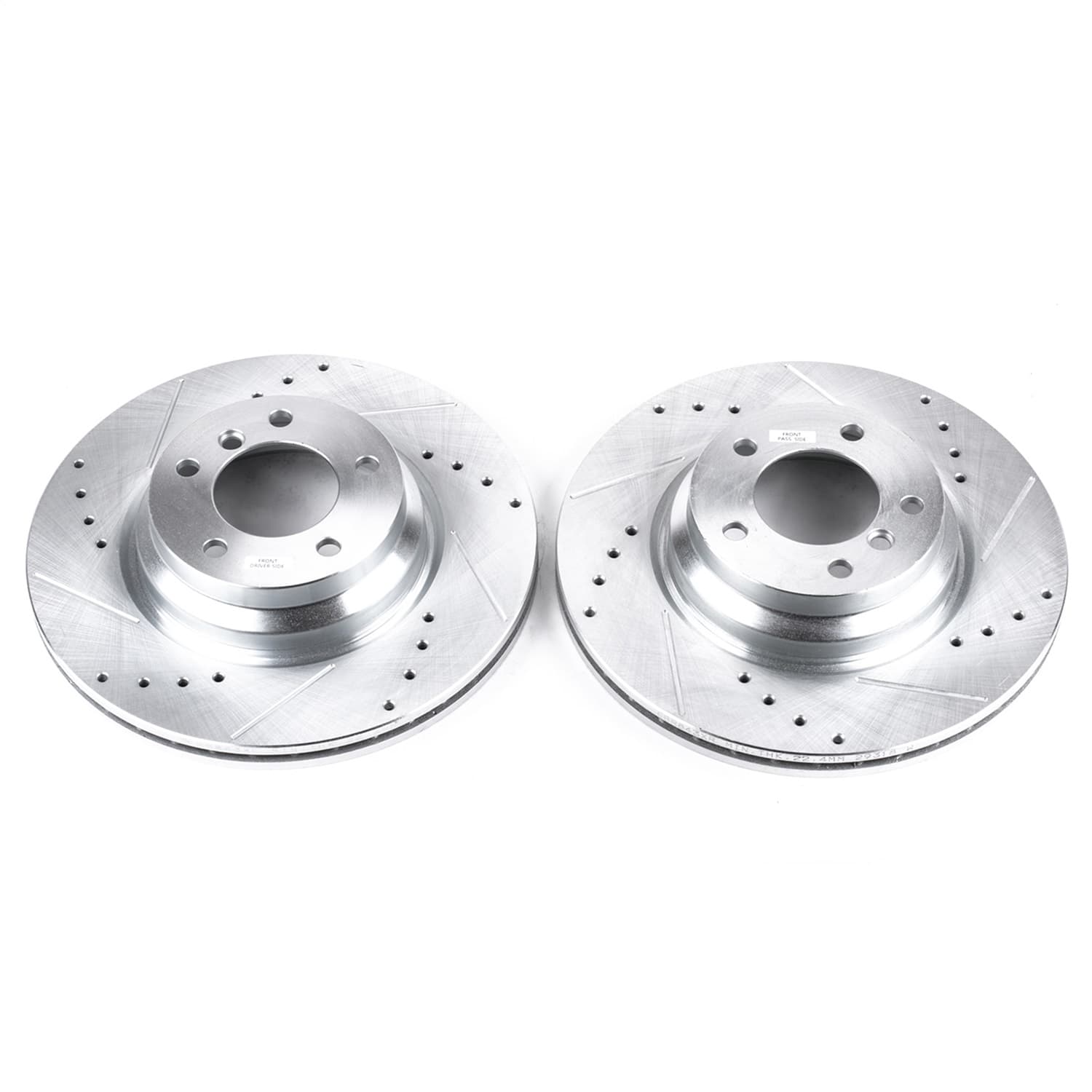 Power Stop - EBR843XPR - Front - Disc Brake Rotor Set image 1