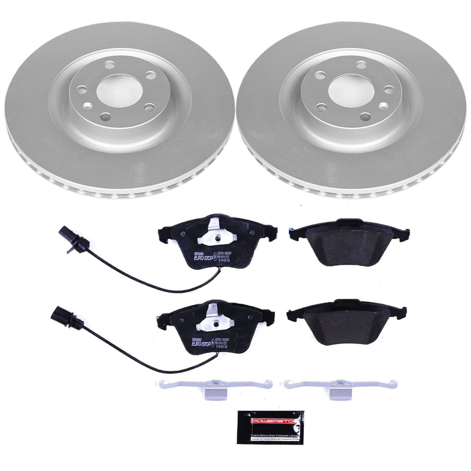 Power Stop - ESK2934 - Front - Disc Brake Pad and Rotor Kit image 1