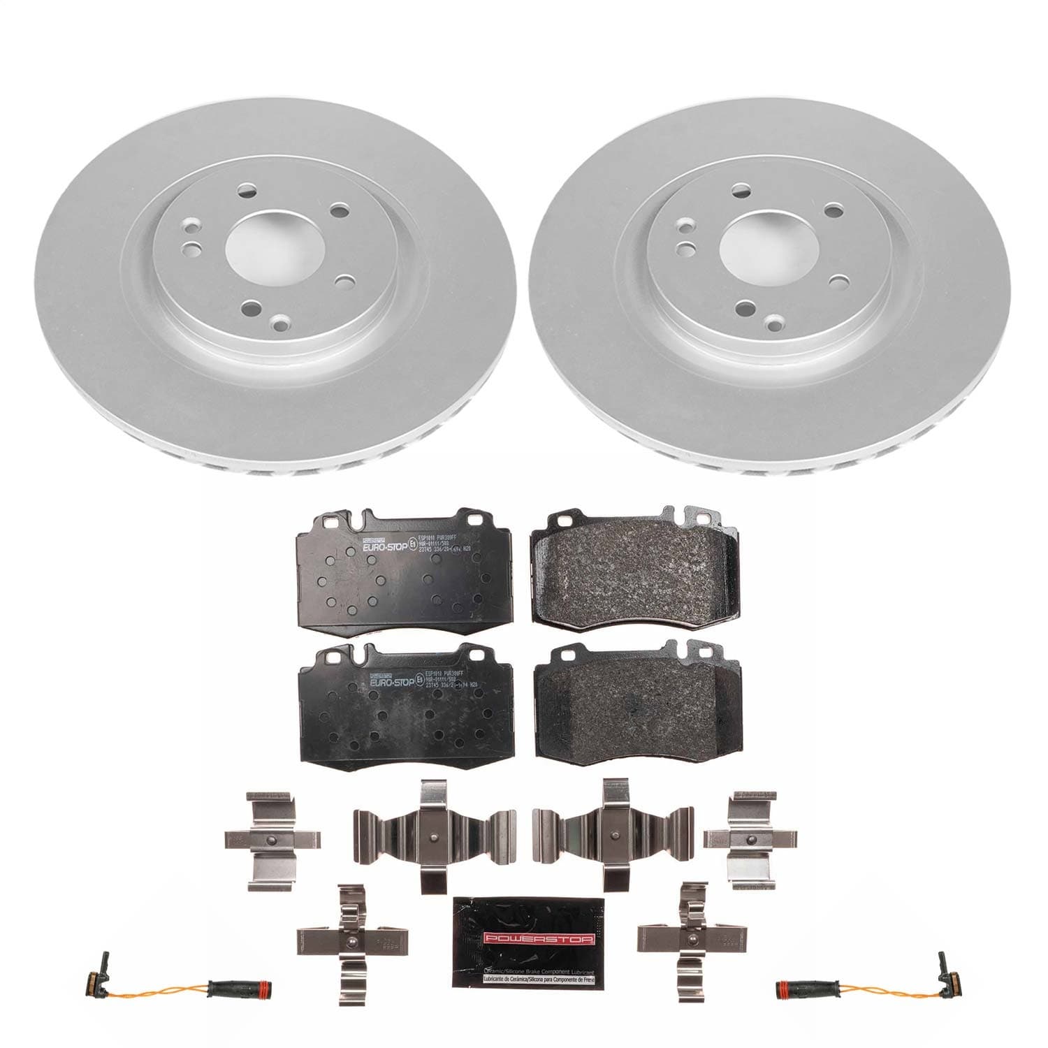 Power Stop - ESK2950 - Front - Disc Brake Pad and Rotor Kit image 1