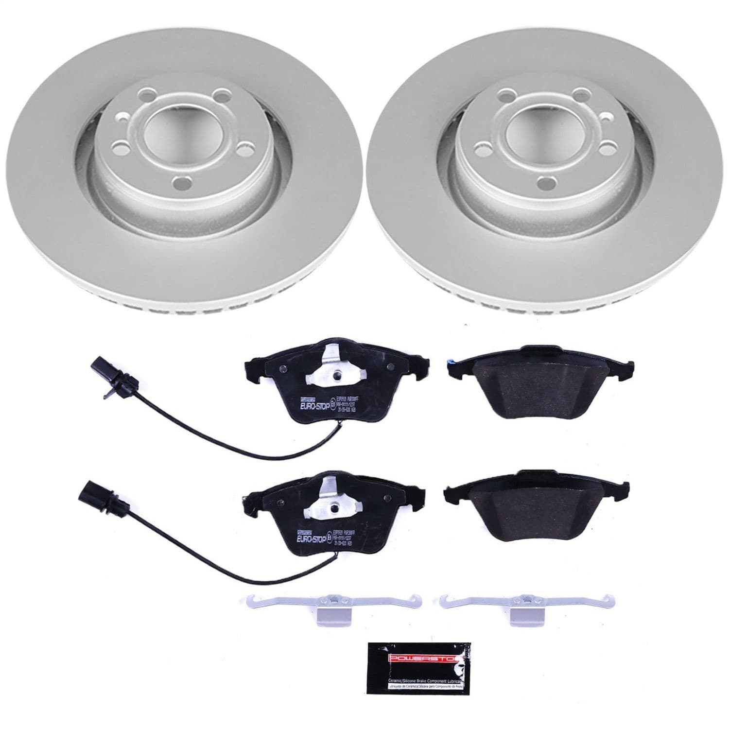 Power Stop - ESK2993 - Front - Disc Brake Pad and Rotor Kit image 1