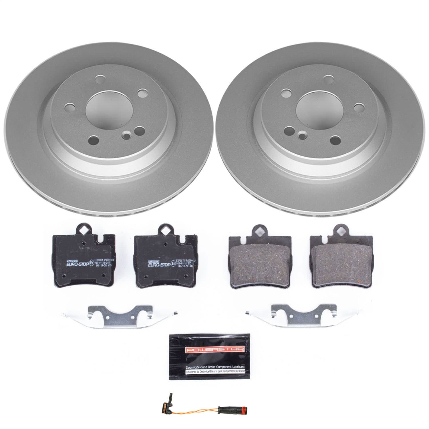 Power Stop - ESK2997 - Rear - Disc Brake Pad and Rotor Kit image 1