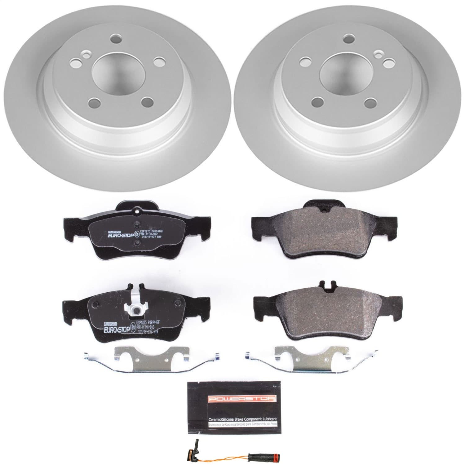 Power Stop - ESK3069 - Rear - Disc Brake Pad and Rotor Kit image 1