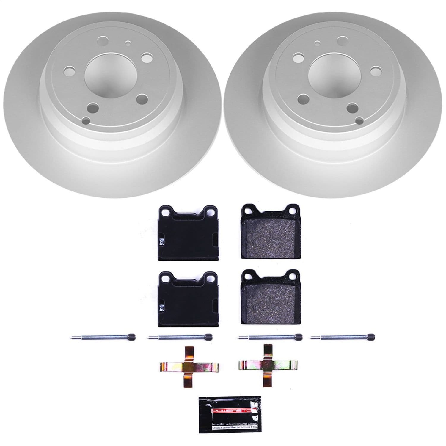 Power Stop - ESK3145 - Rear - Disc Brake Pad and Rotor Kit image 1