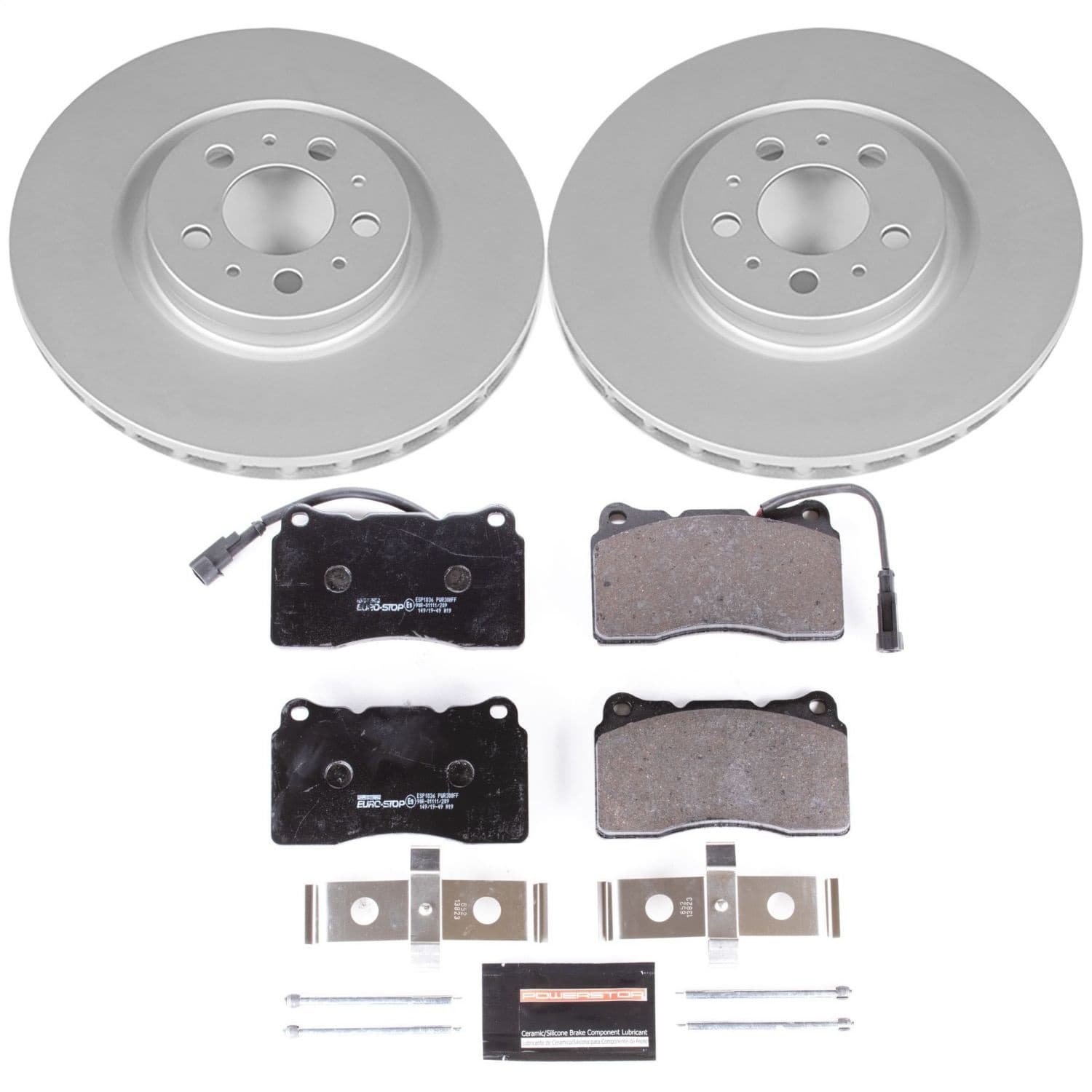 Power Stop - ESK4548 - Front - Disc Brake Pad and Rotor Kit image 1