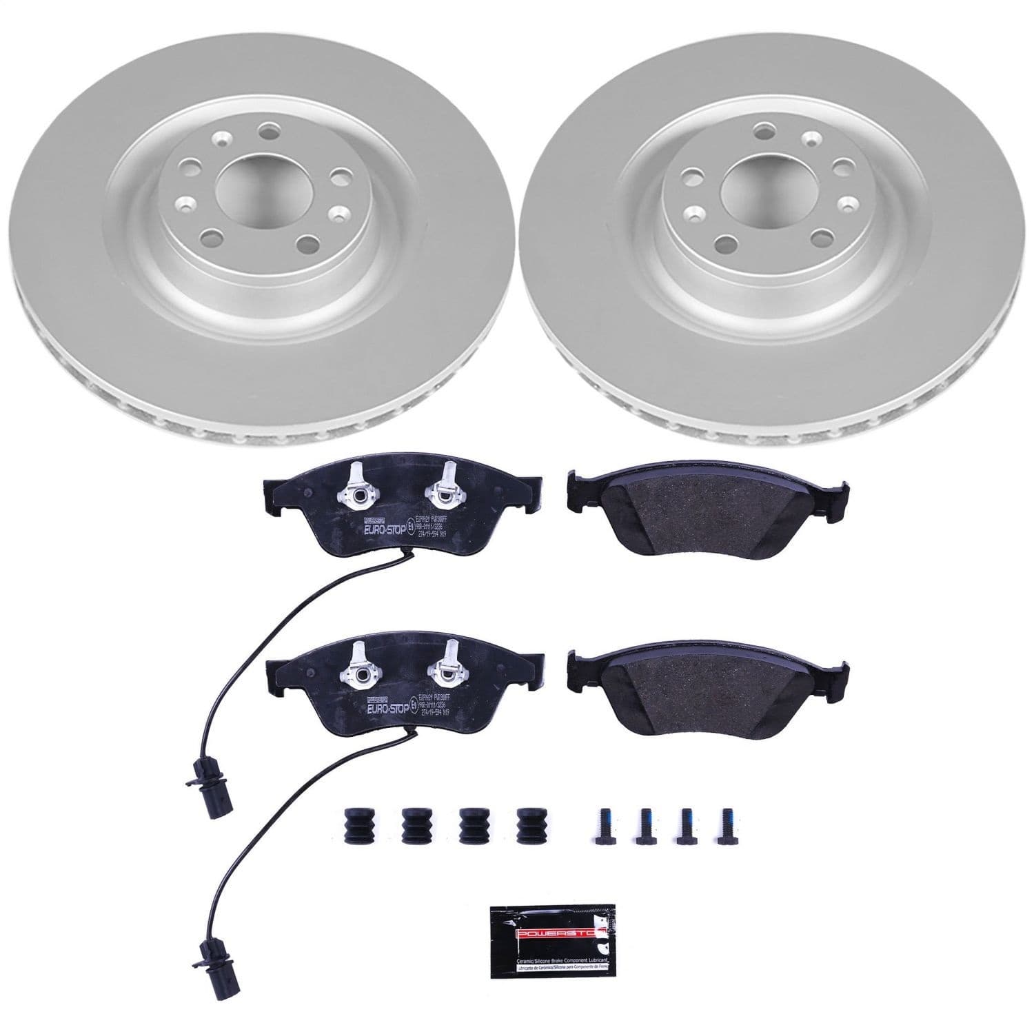 Power Stop - ESK4570 - Front - Disc Brake Pad and Rotor Kit image 1