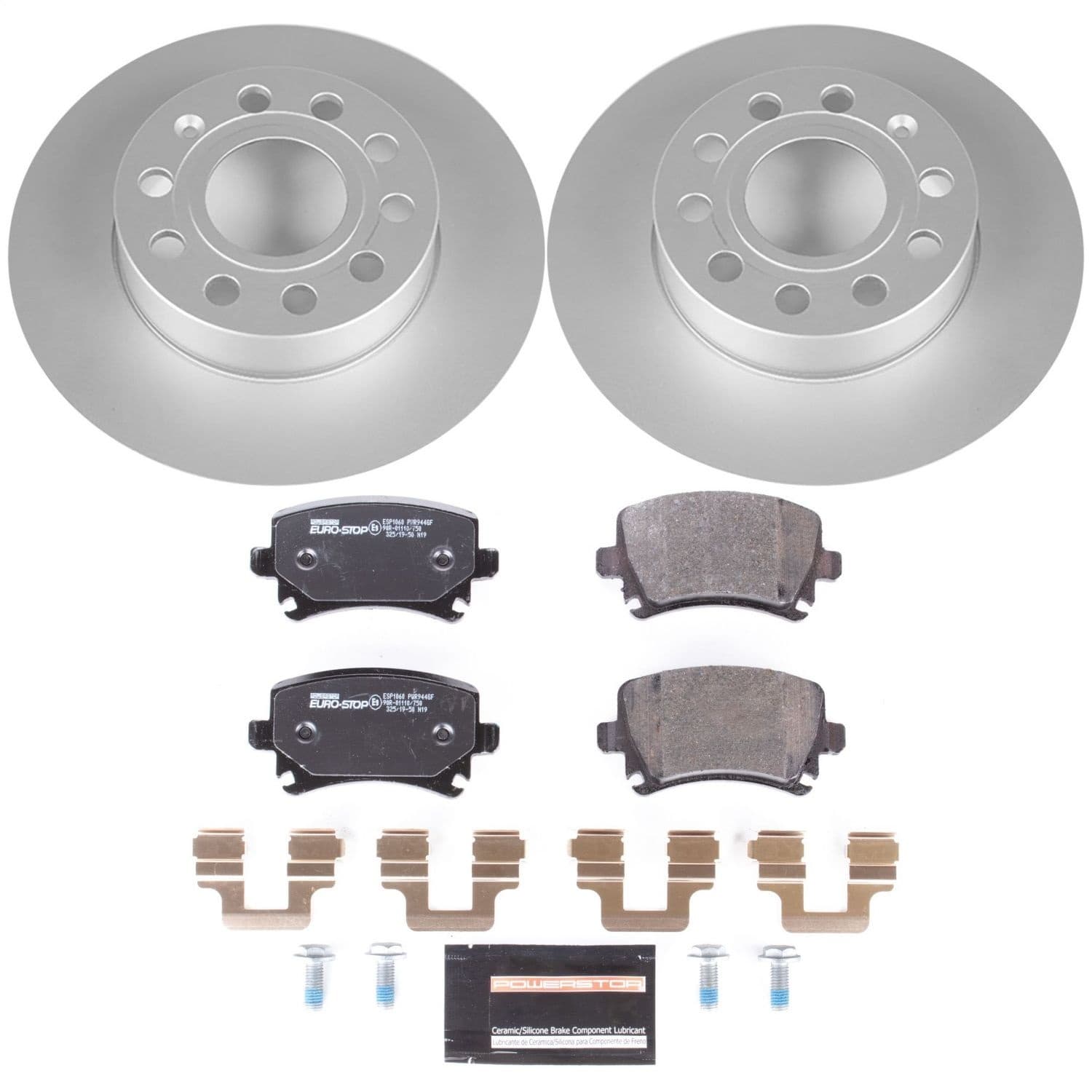 Power Stop - ESK4627 - Rear - Disc Brake Pad and Rotor Kit image 1