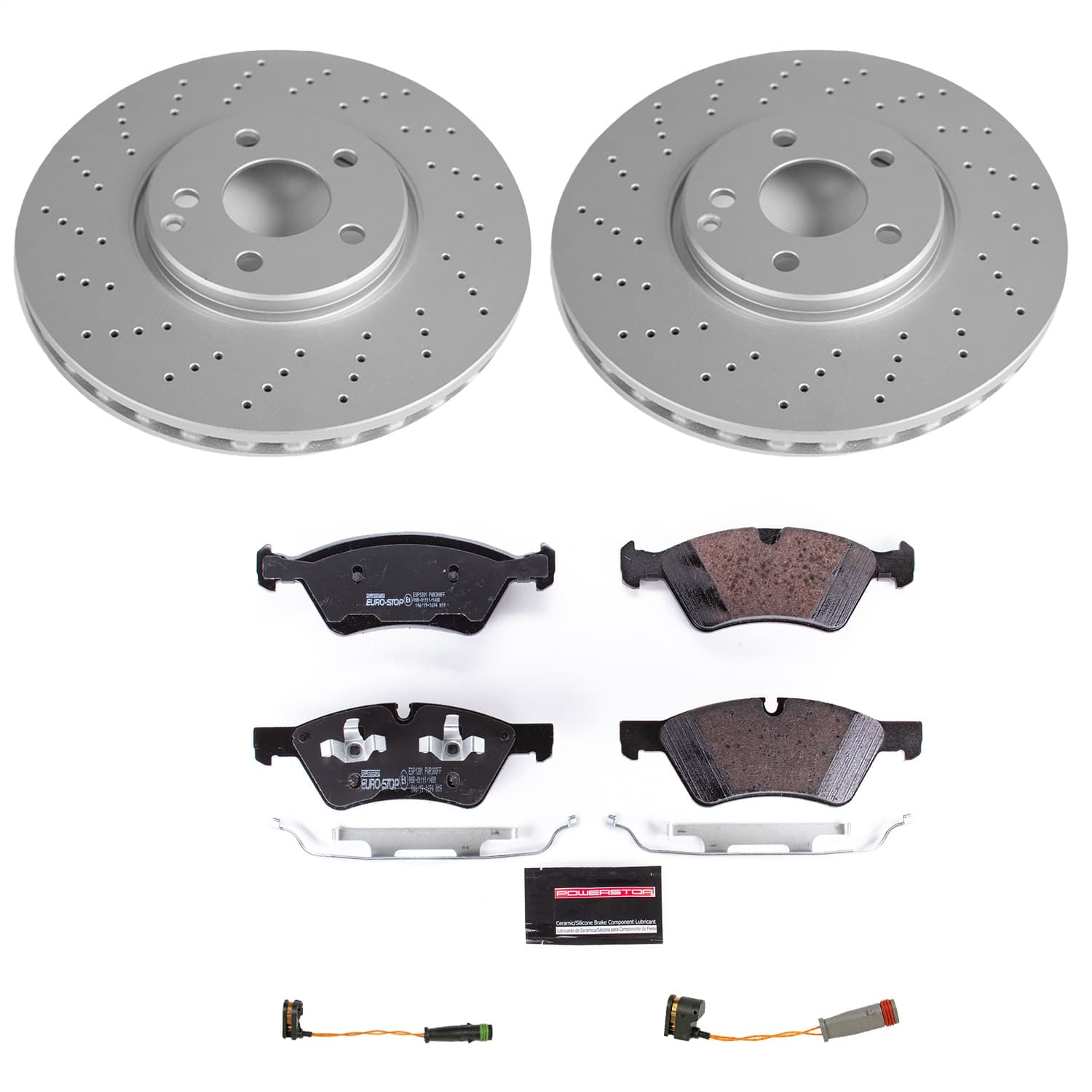 Power Stop - ESK4644 - Front - Disc Brake Pad and Rotor Kit image 1