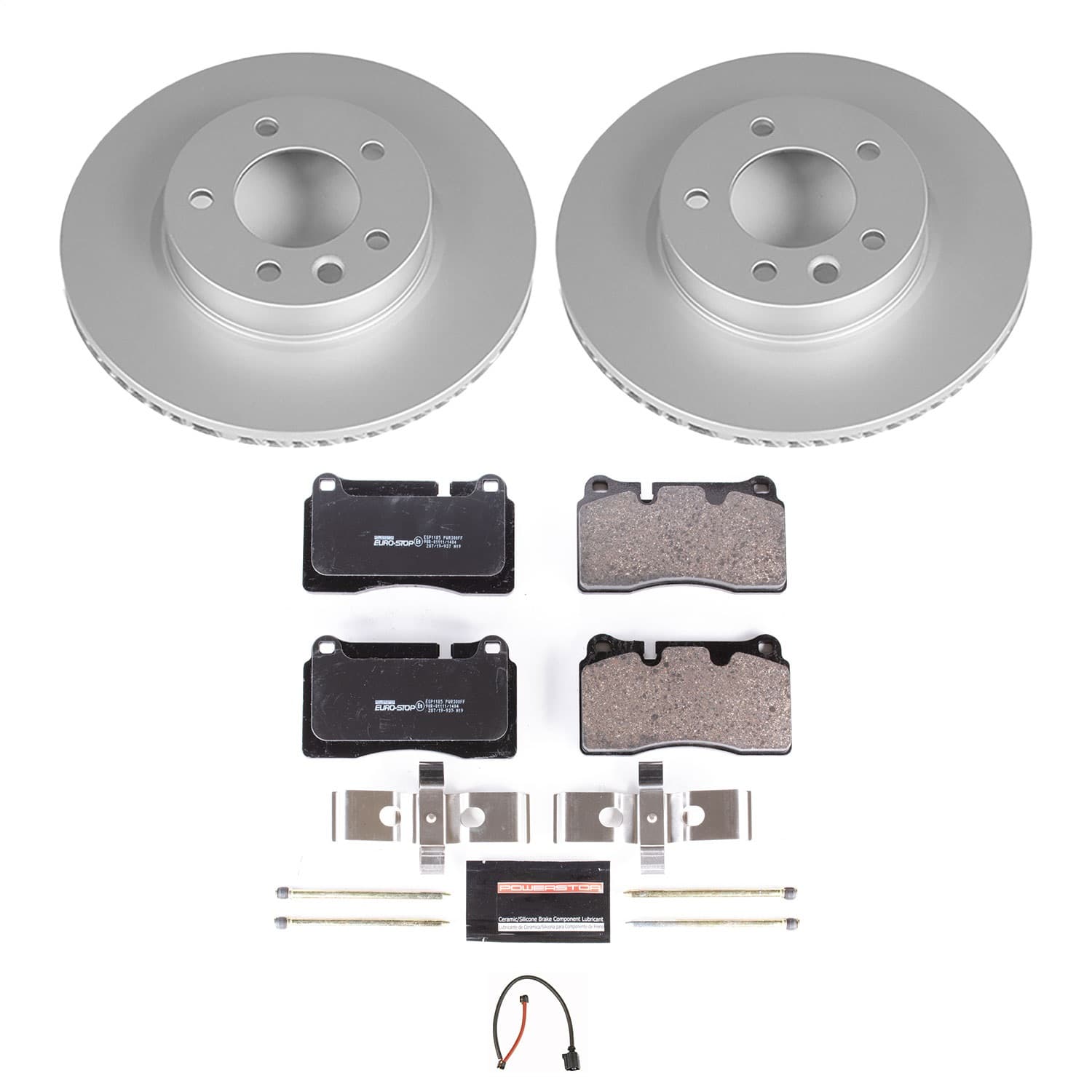 Power Stop - ESK4656 - Front - Disc Brake Pad and Rotor Kit image 1