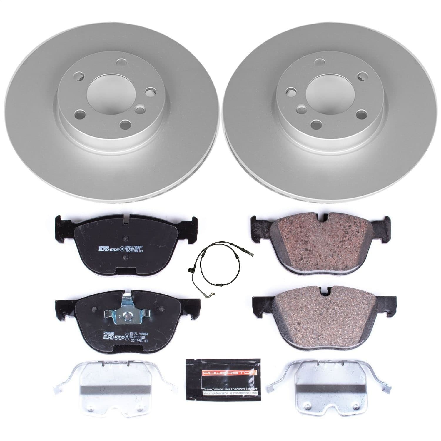 Power Stop - ESK4693 - Front - Disc Brake Pad and Rotor Kit image 1